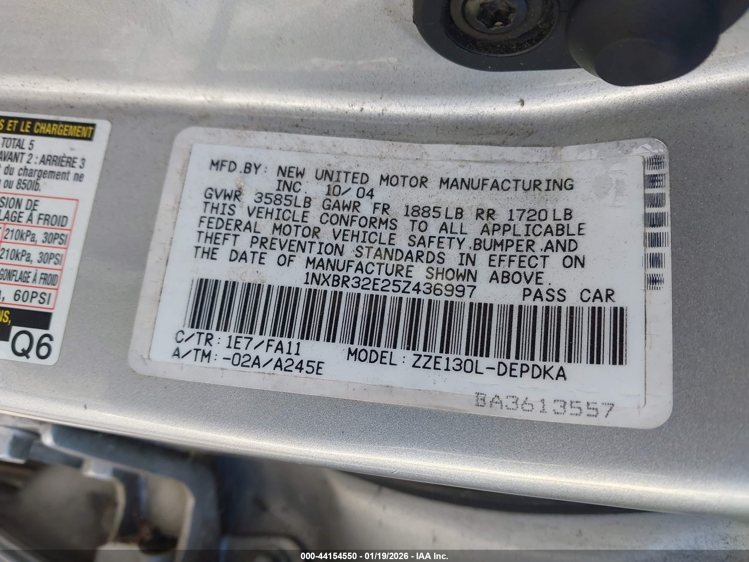 TOYOTA COROLLA image 9