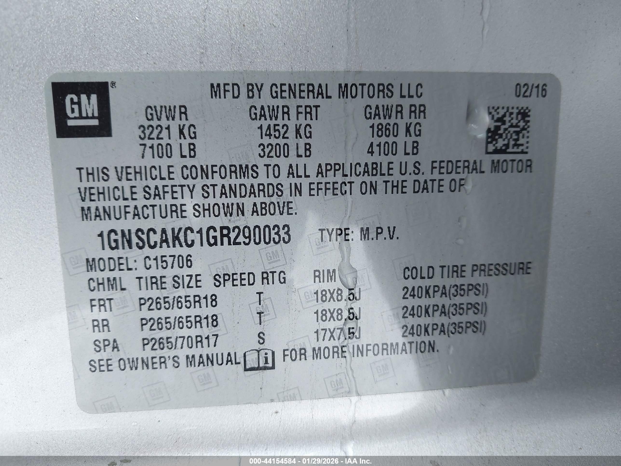 CHEVROLET TAHOE image 9