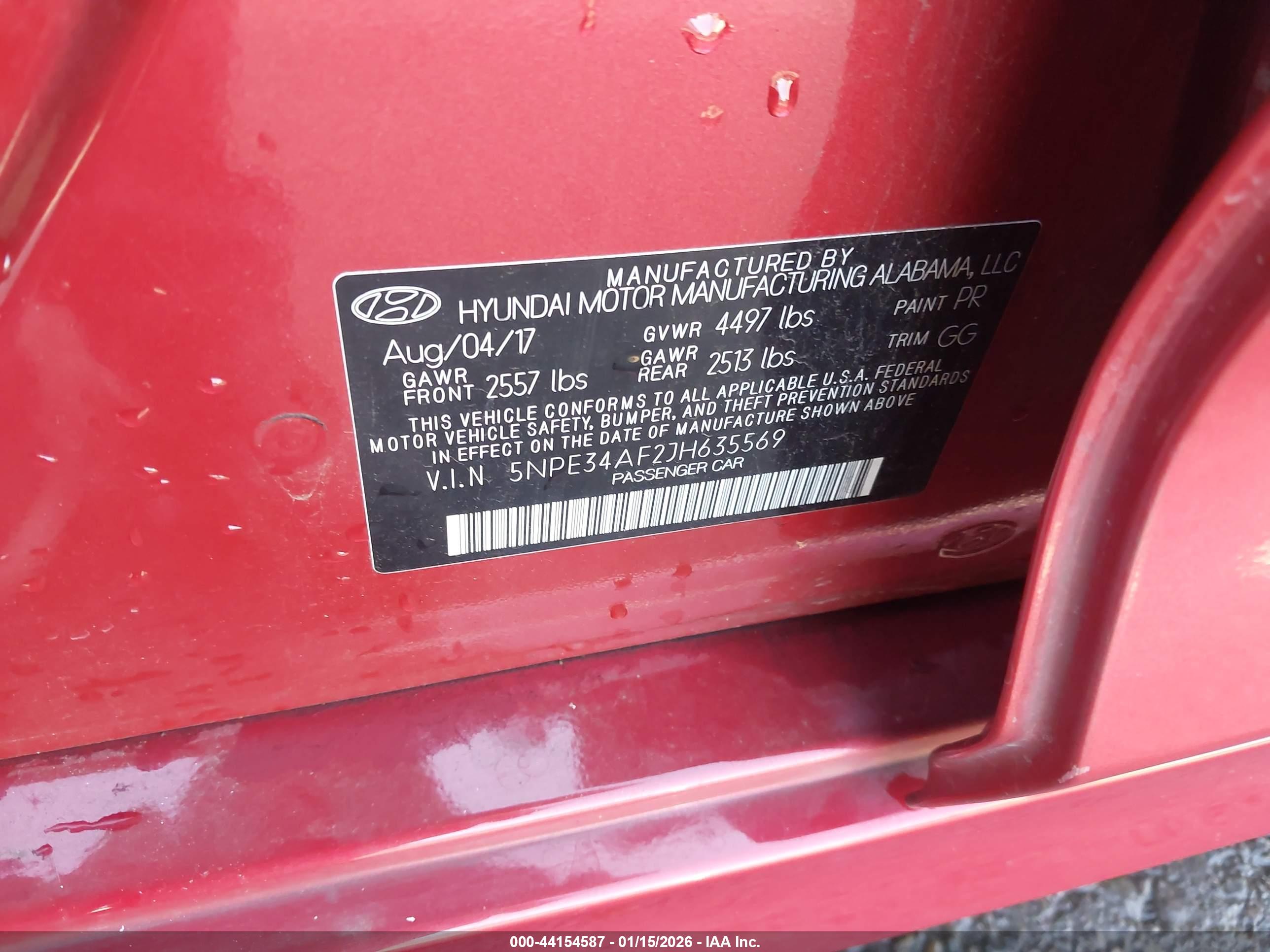 HYUNDAI SONATA image 9