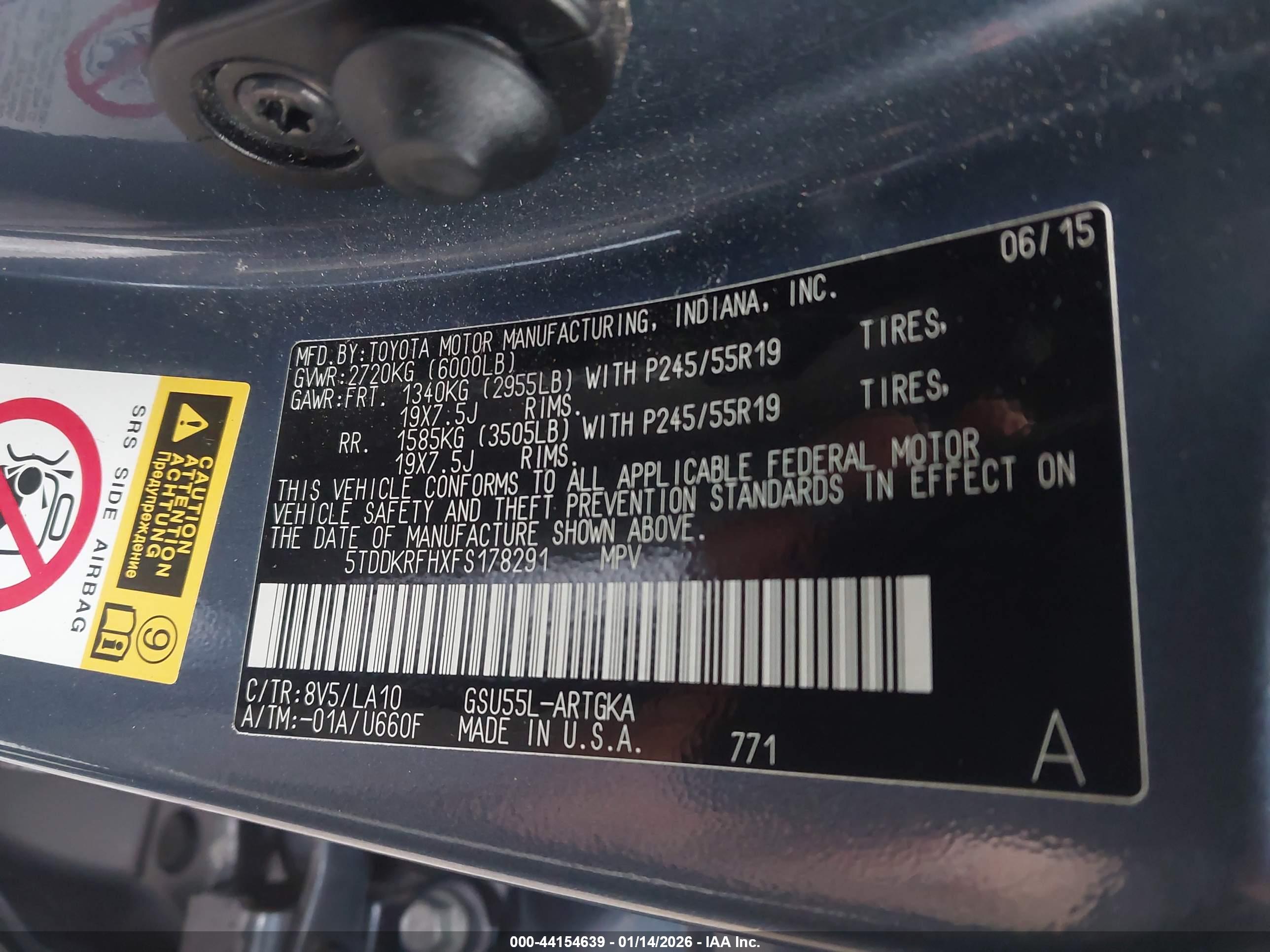 TOYOTA HIGHLANDER image 9
