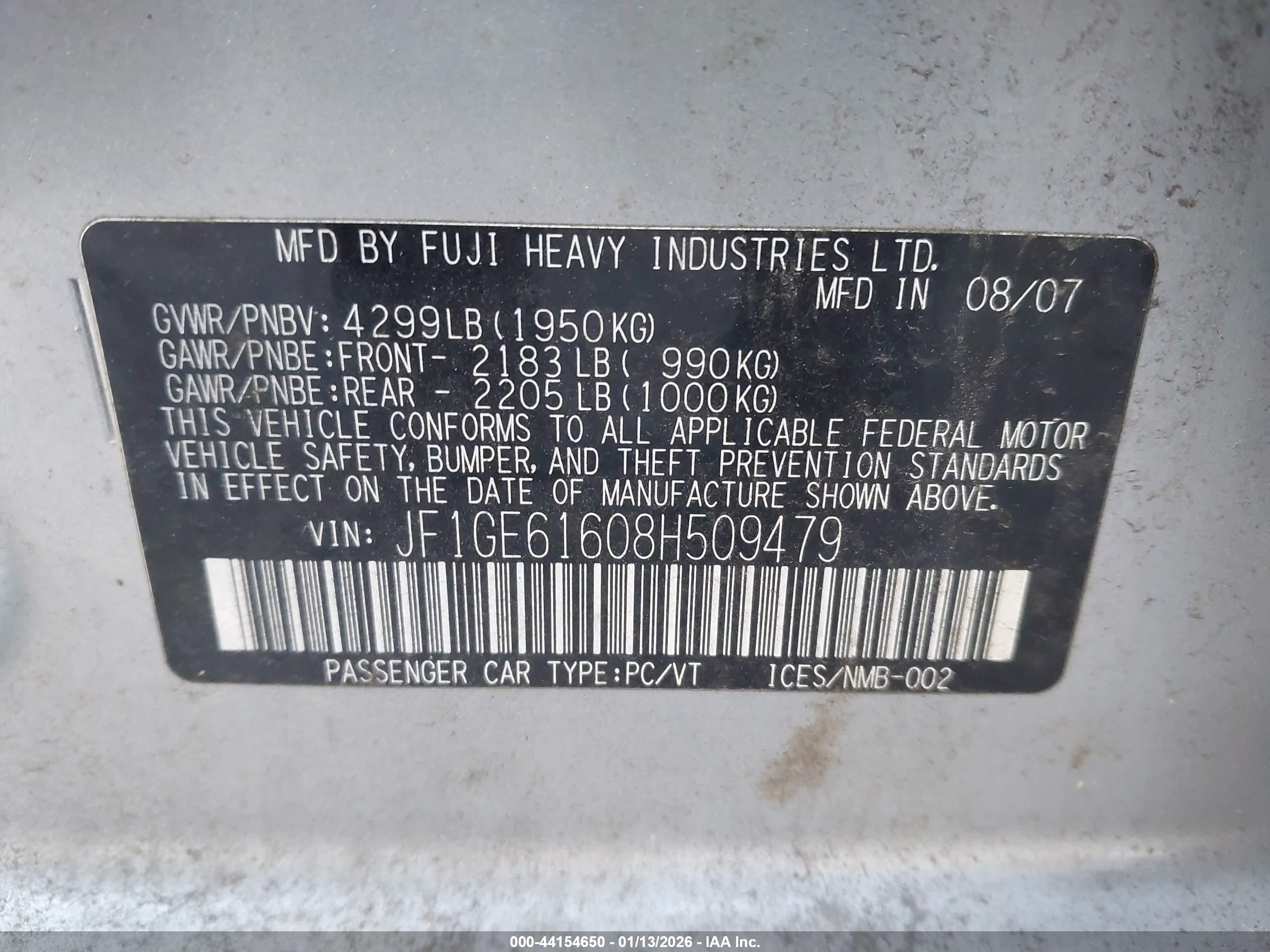 SUBARU IMPREZA image 9
