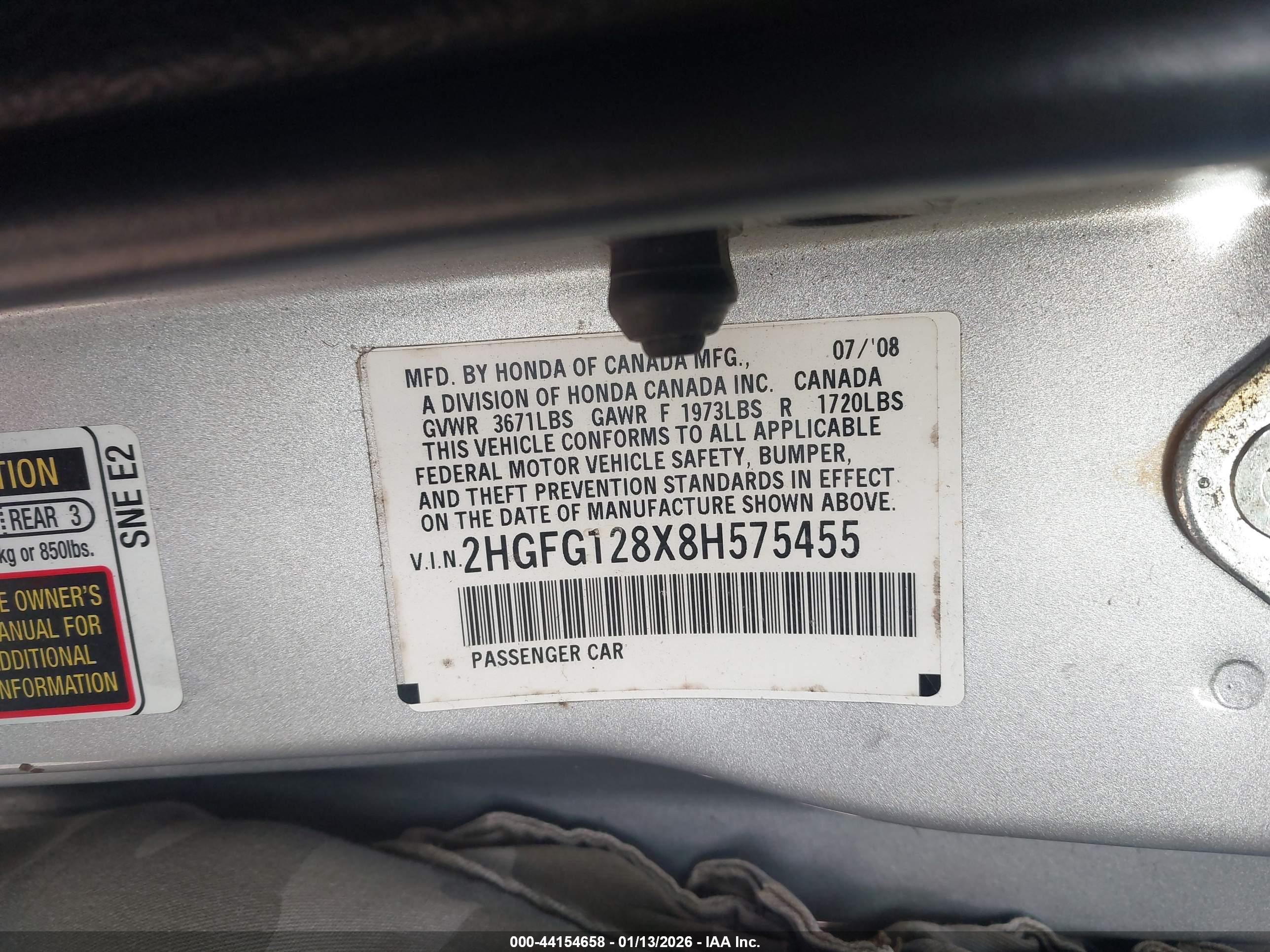 HONDA CIVIC image 9