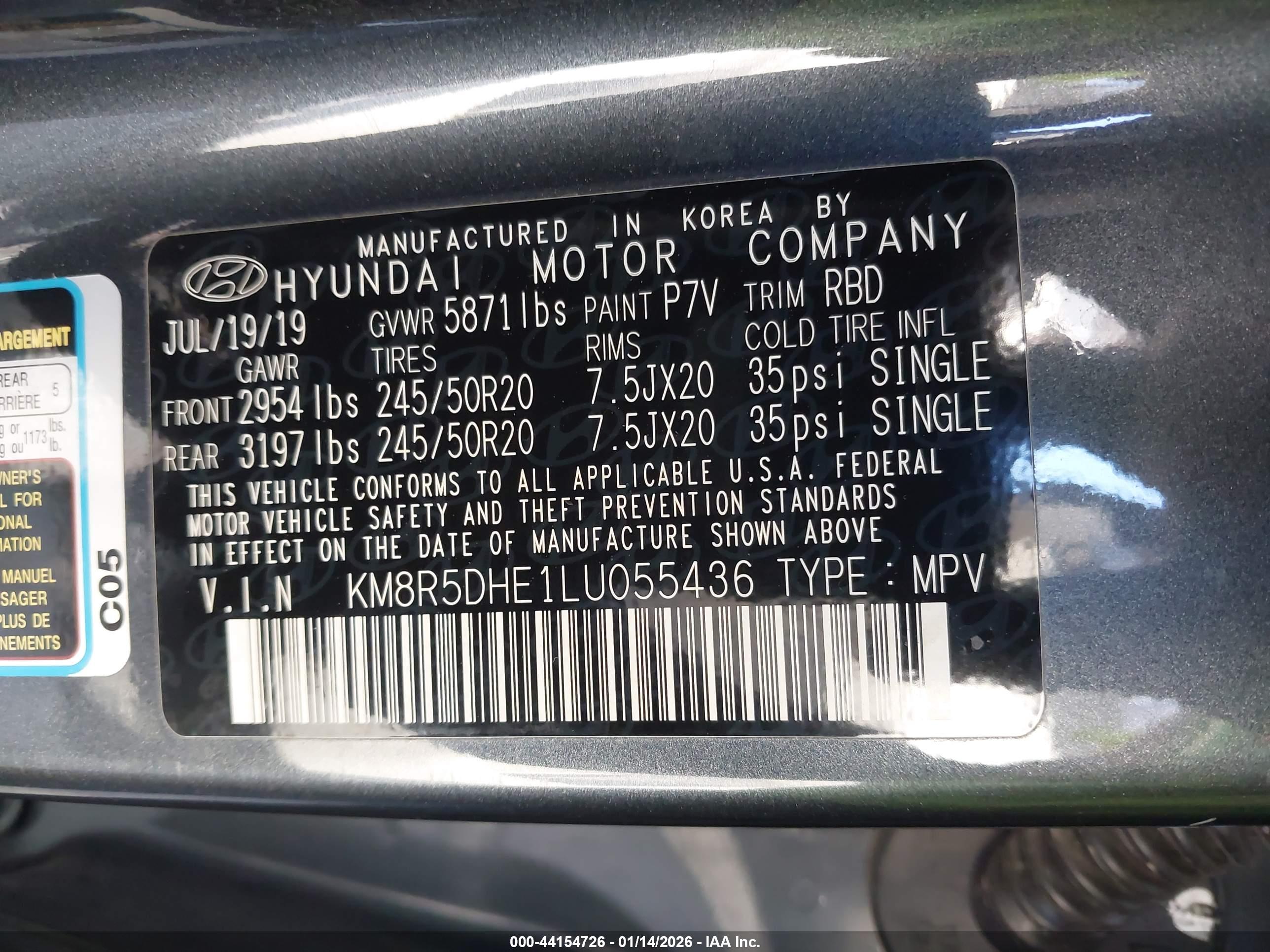 HYUNDAI PALISADE image 9