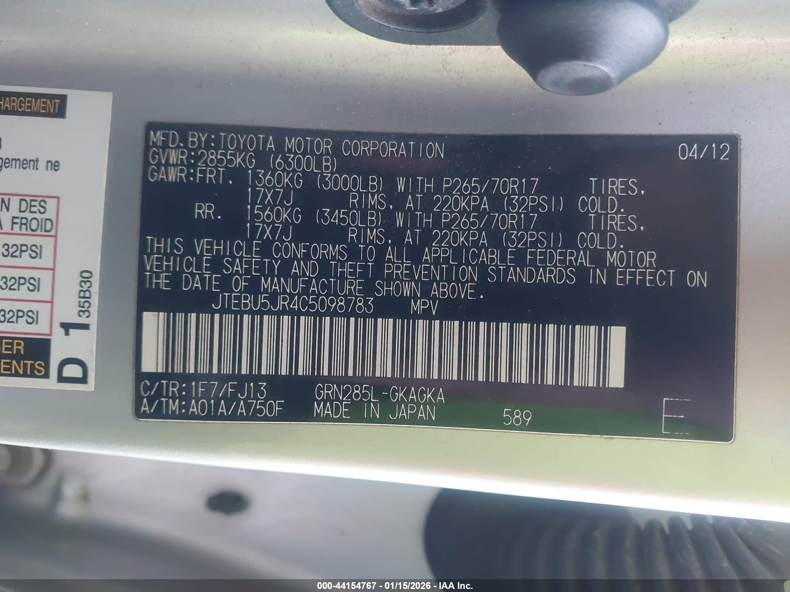 TOYOTA 4RUNNER image 9
