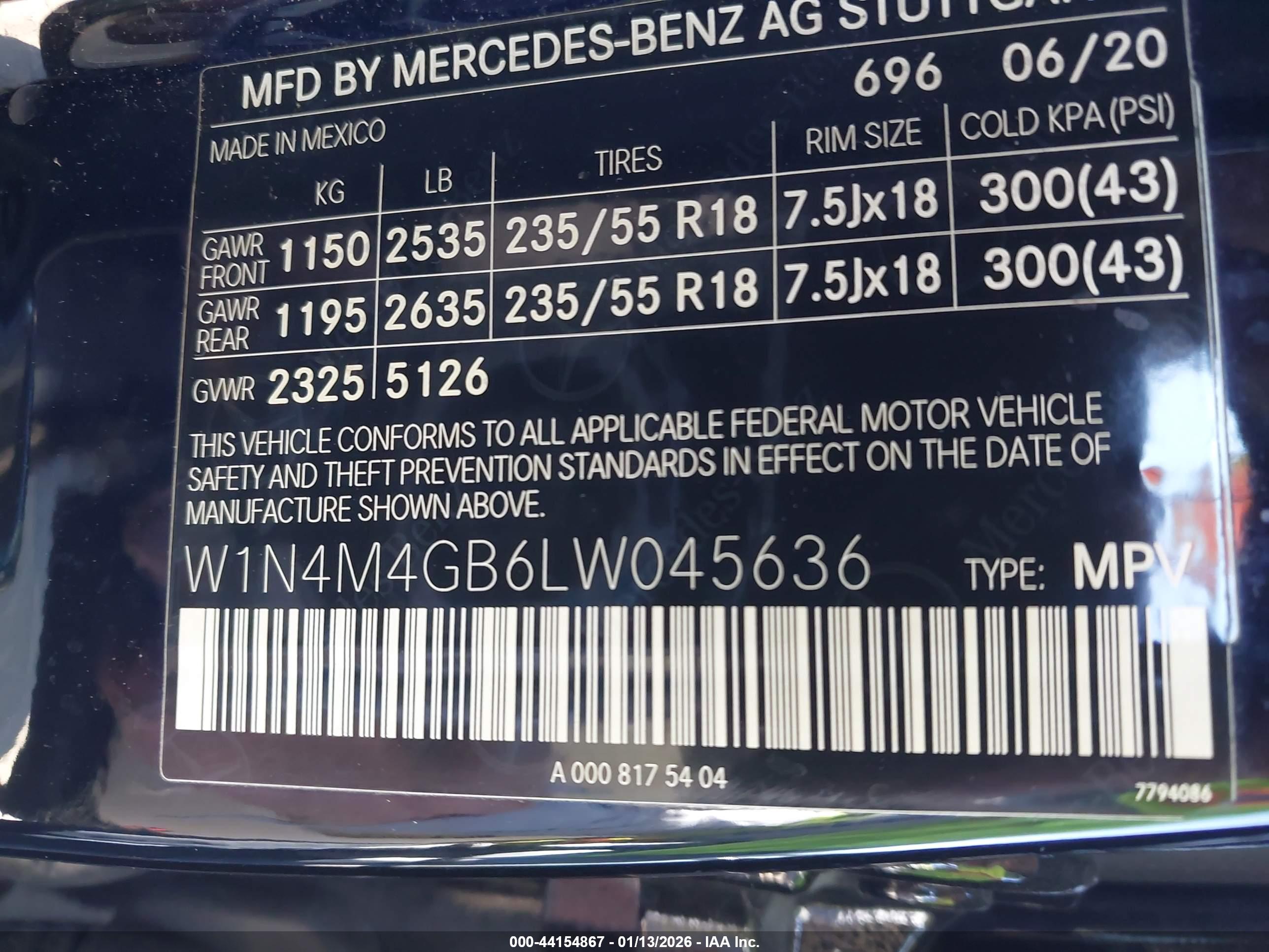 MERCEDES-BENZ GLB image 9