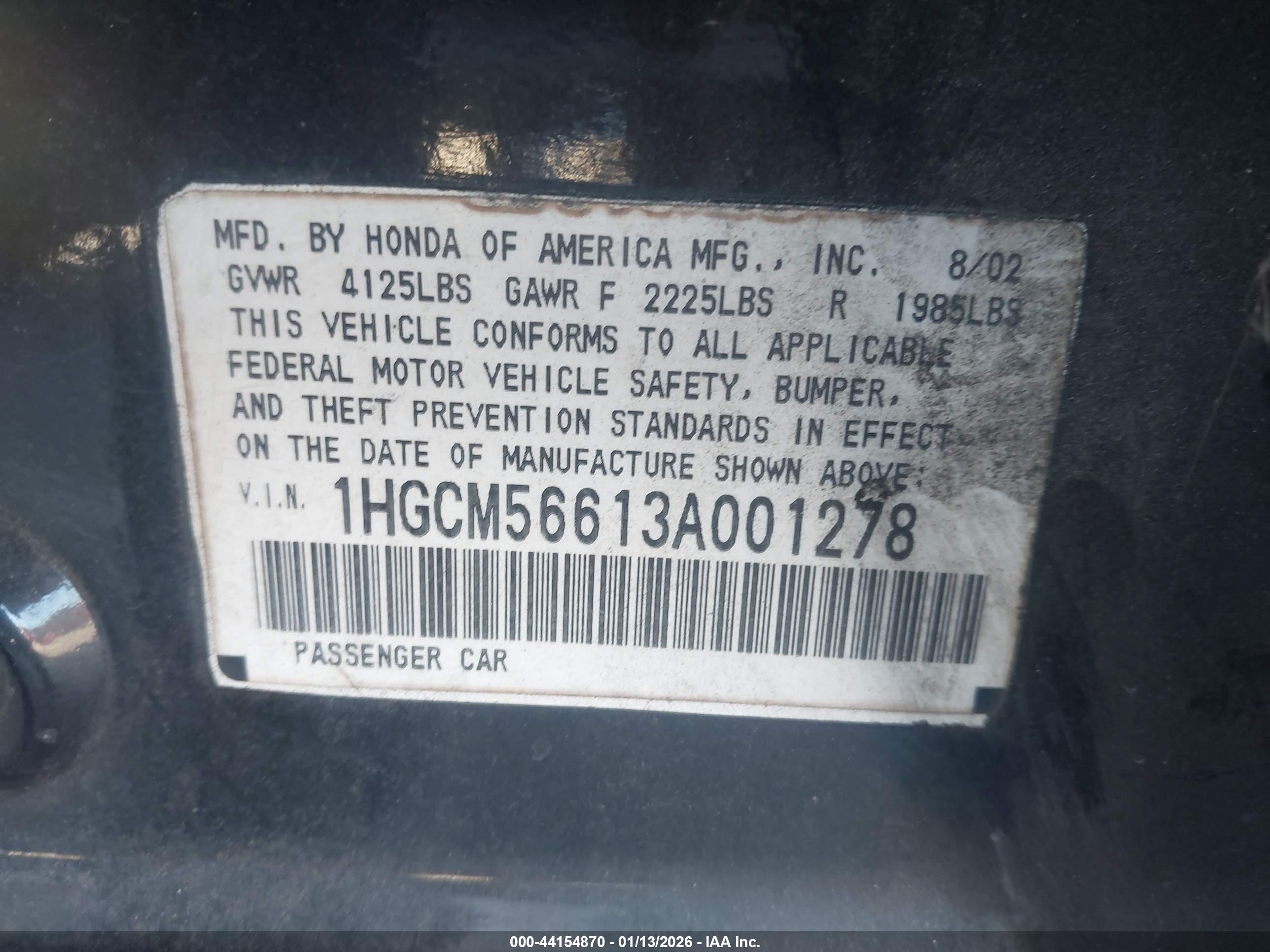 HONDA ACCORD image 9