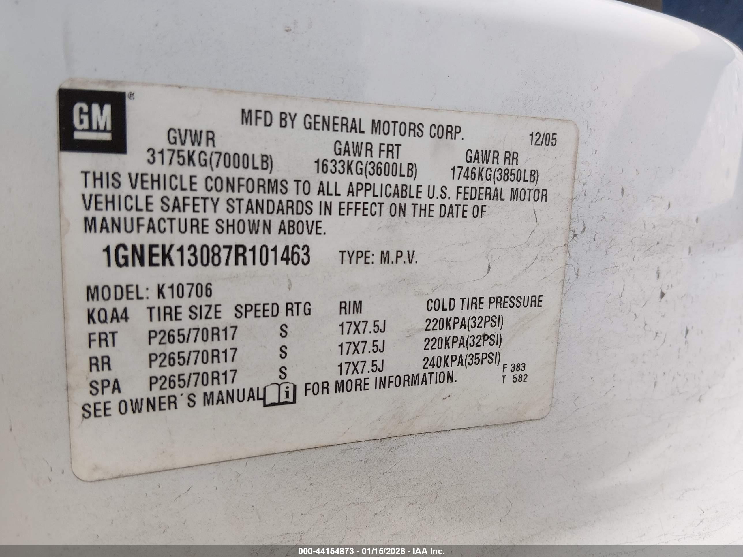 CHEVROLET TAHOE image 9