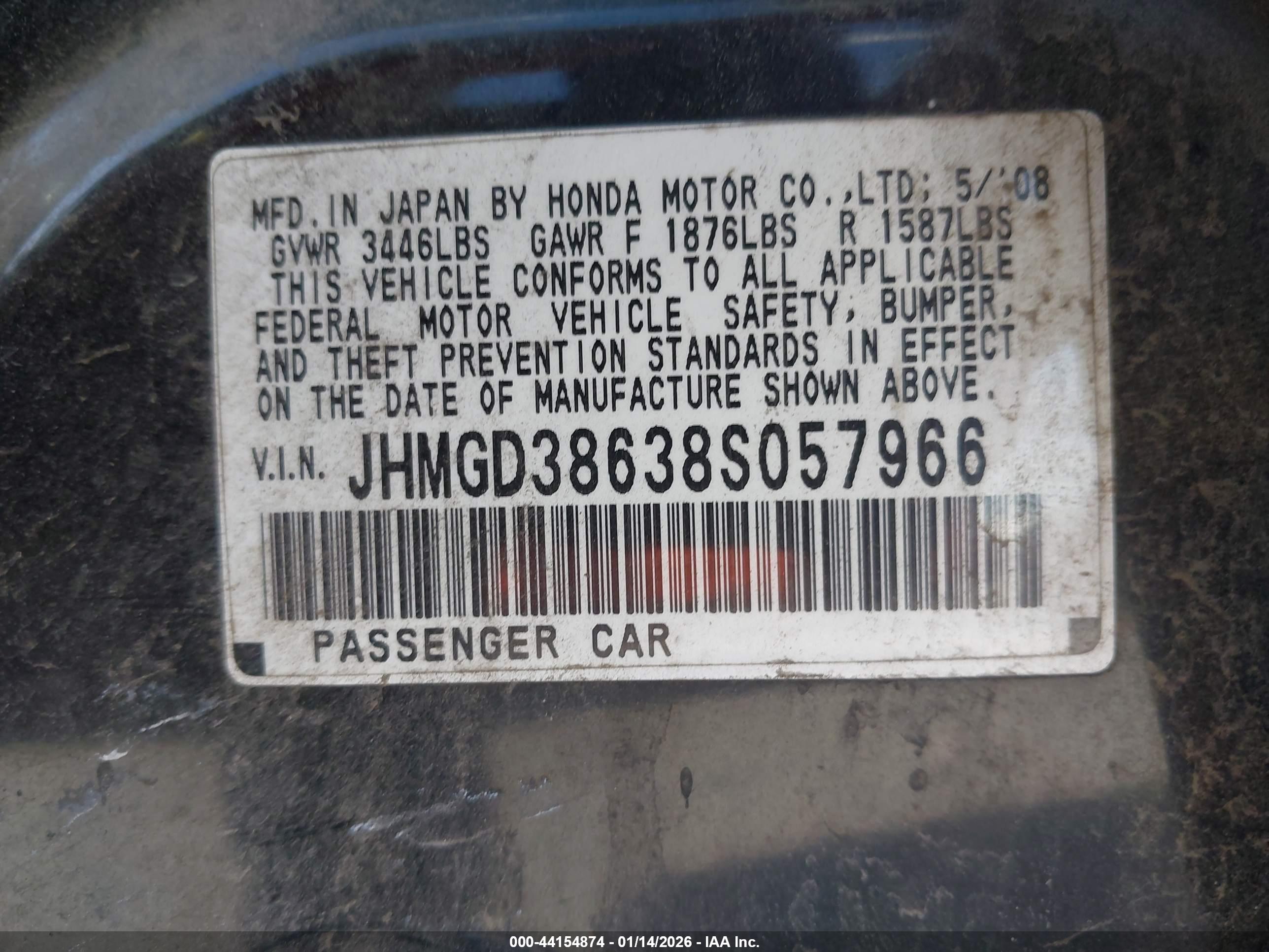 HONDA FIT image 9