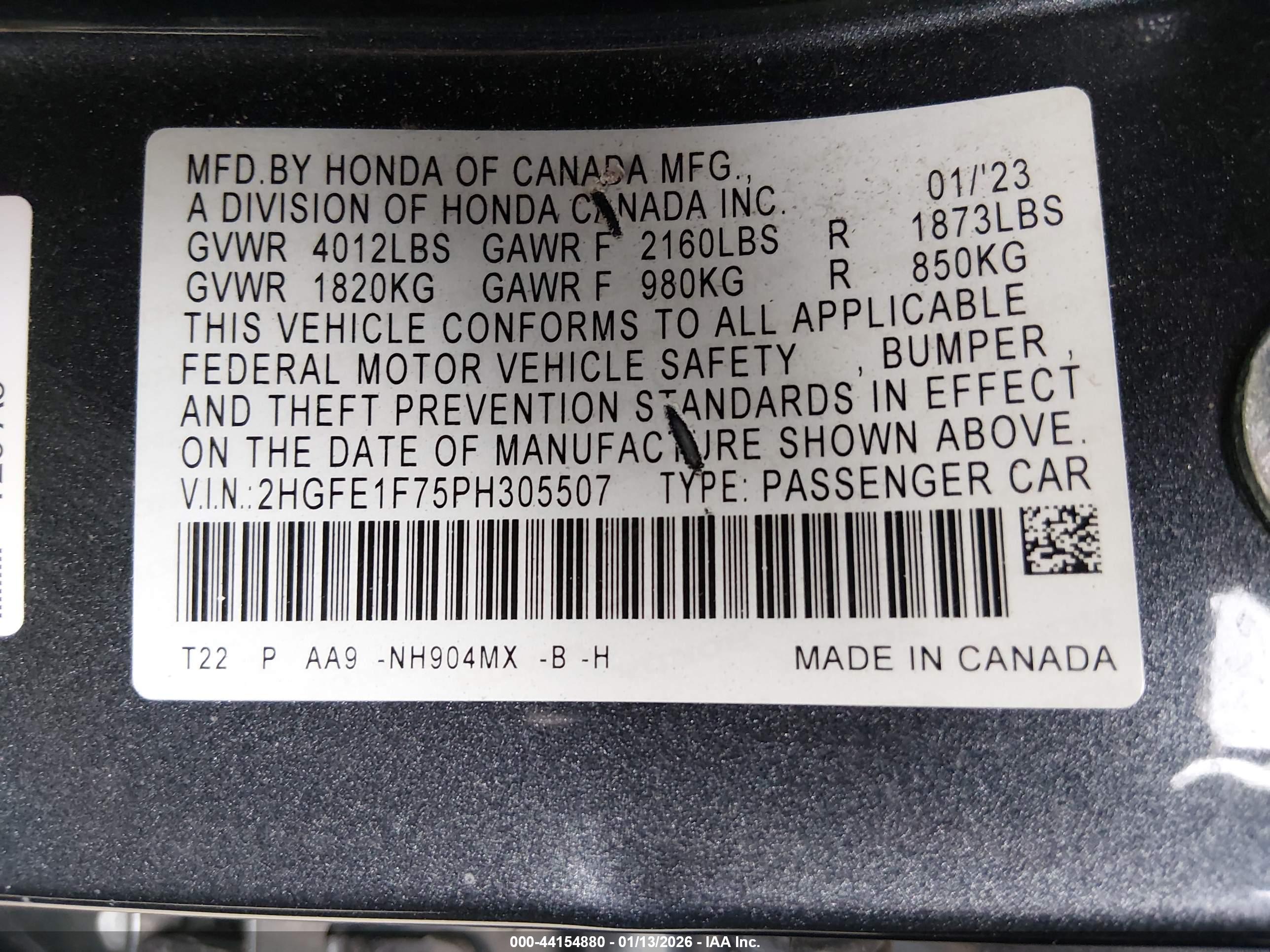 HONDA CIVIC image 9