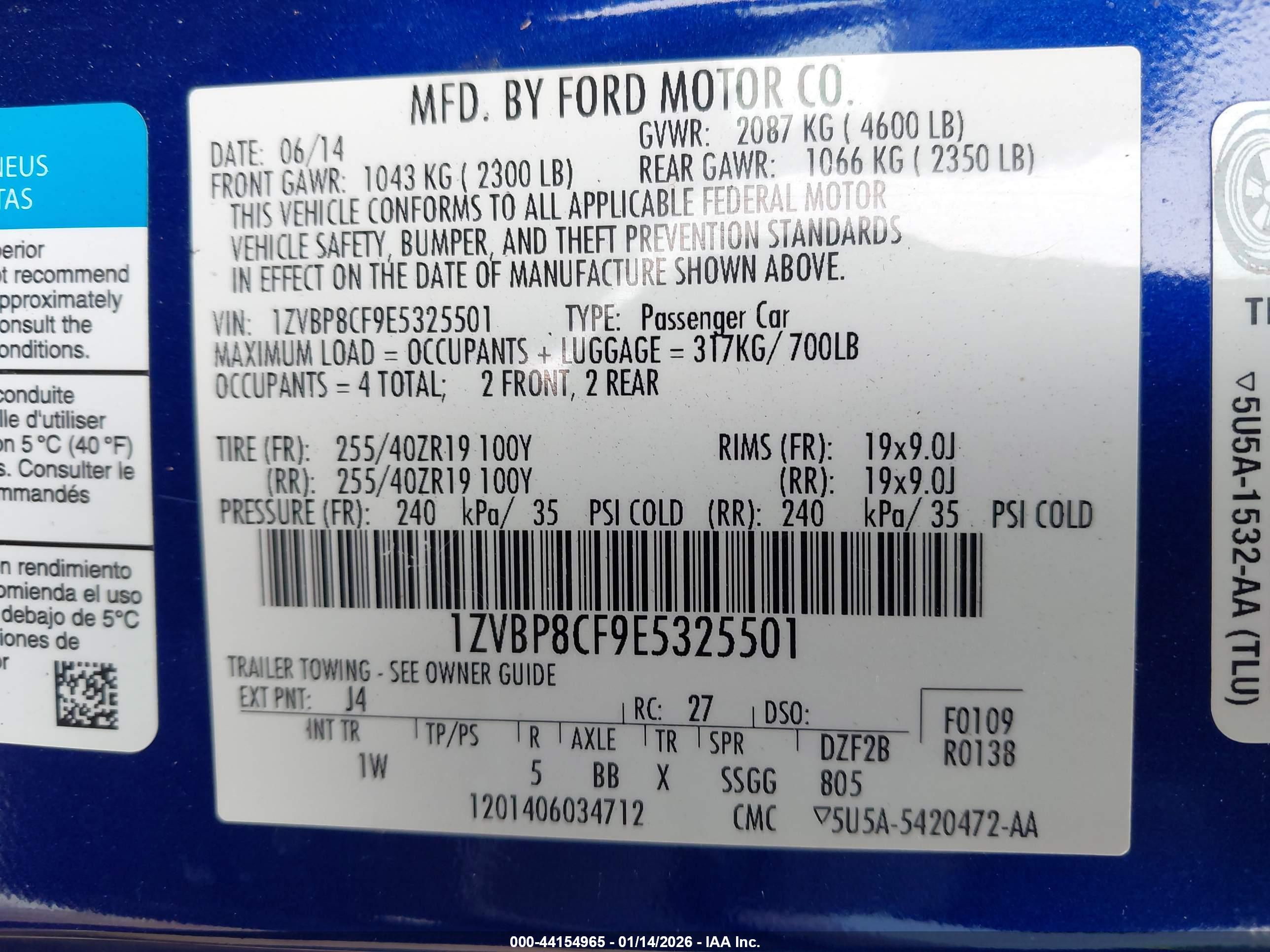 FORD MUSTANG image 9