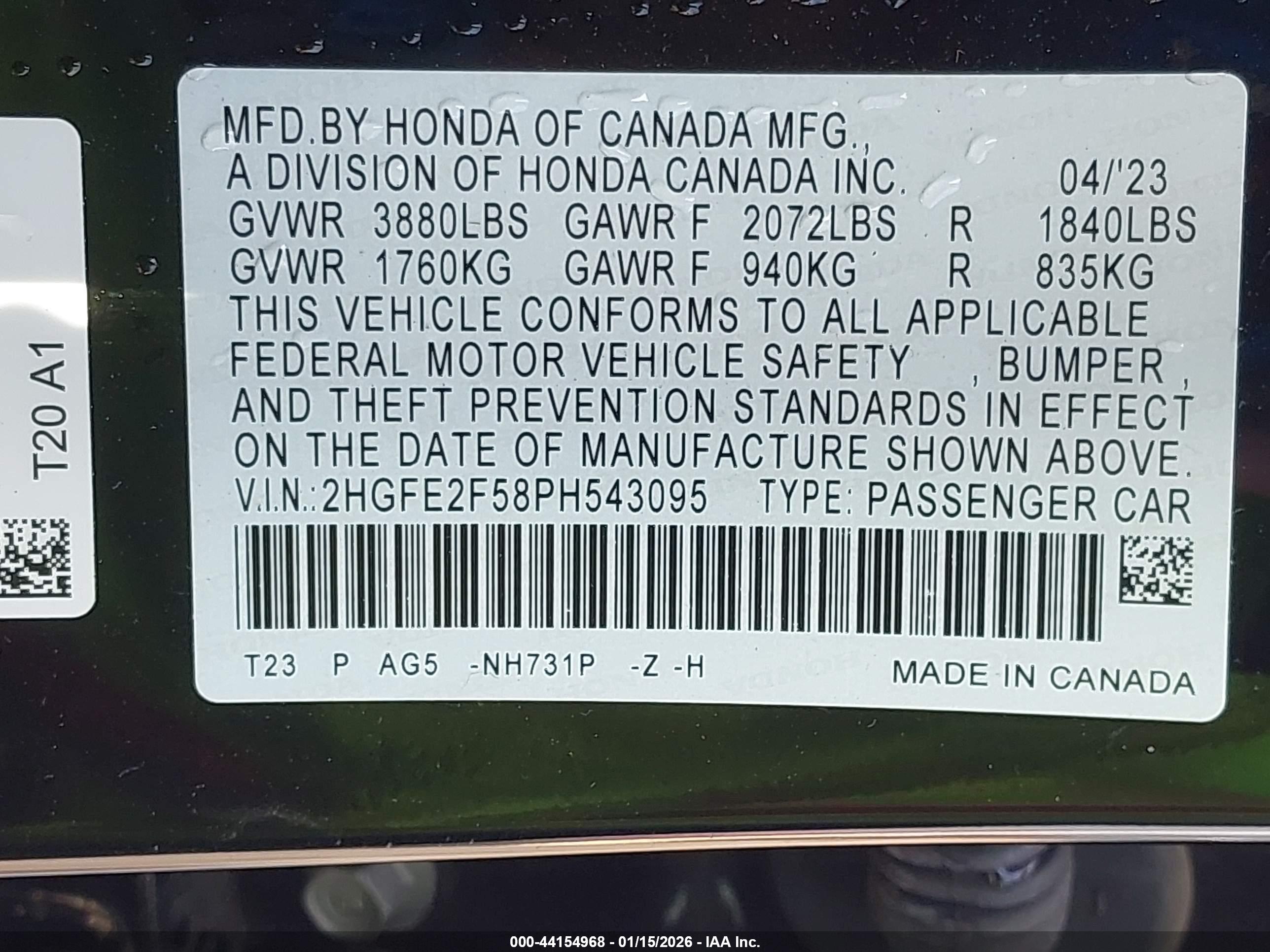 HONDA CIVIC image 9