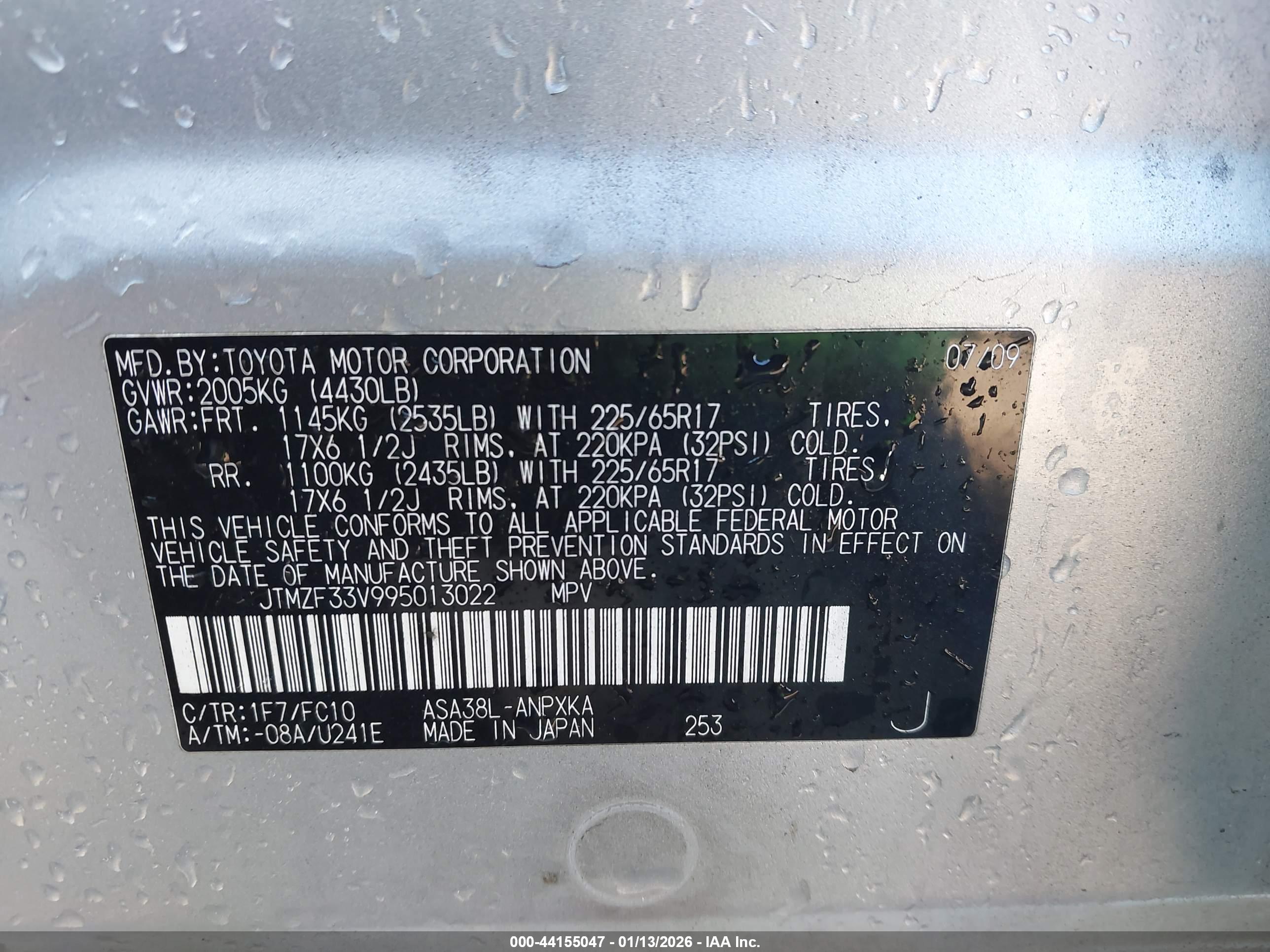TOYOTA RAV4 image 9