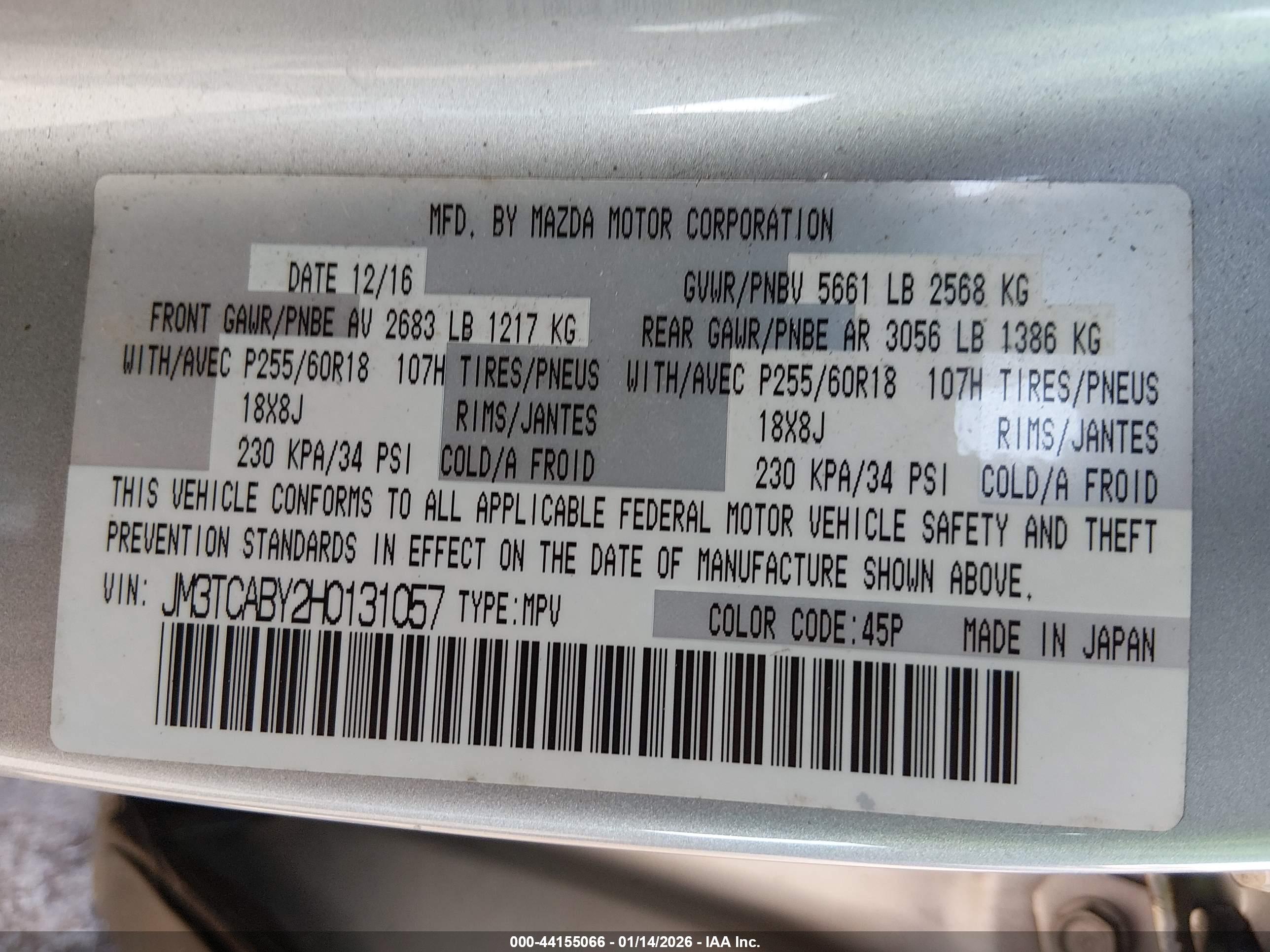 MAZDA CX-9 image 9