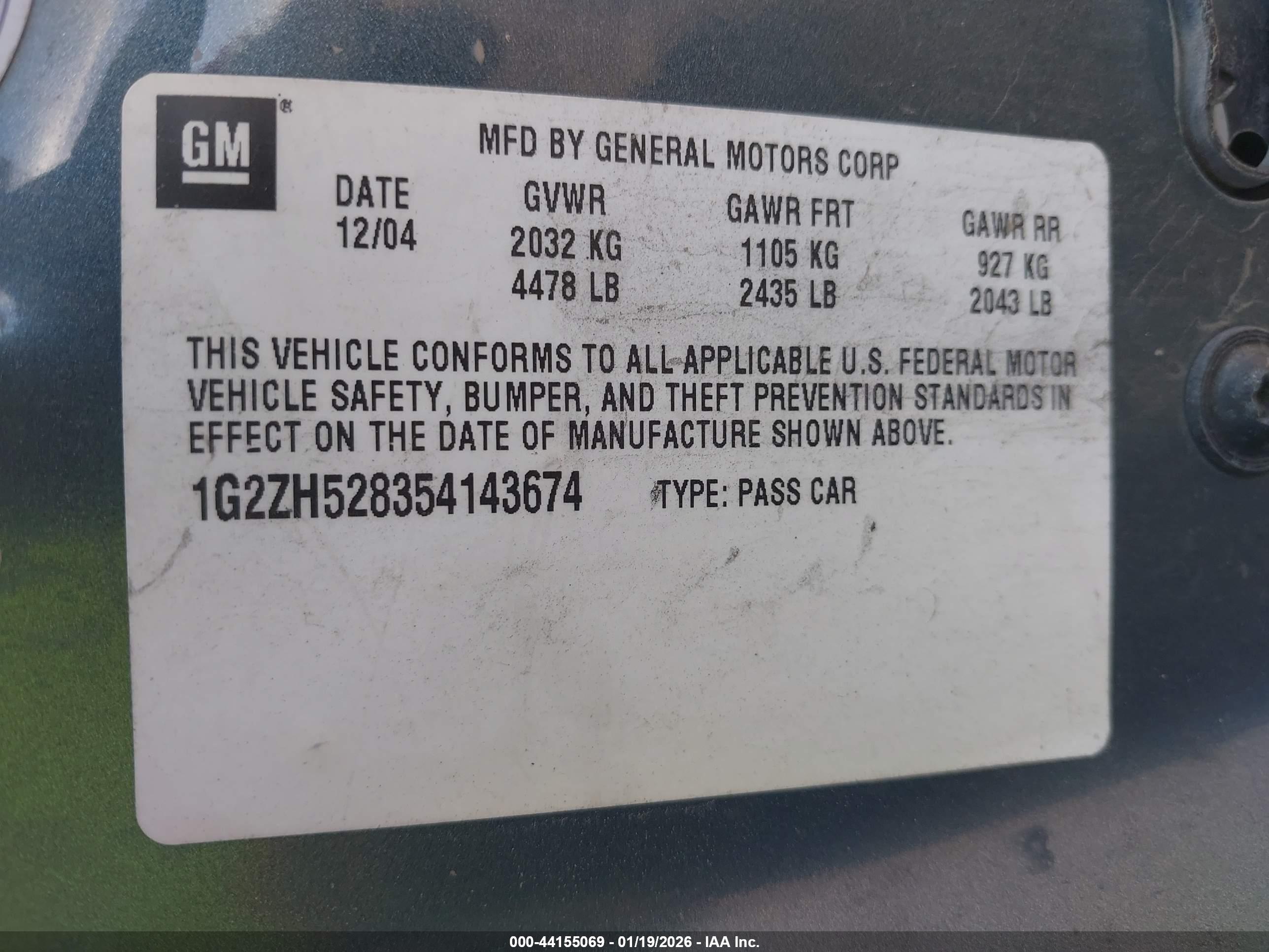 PONTIAC G6 image 9