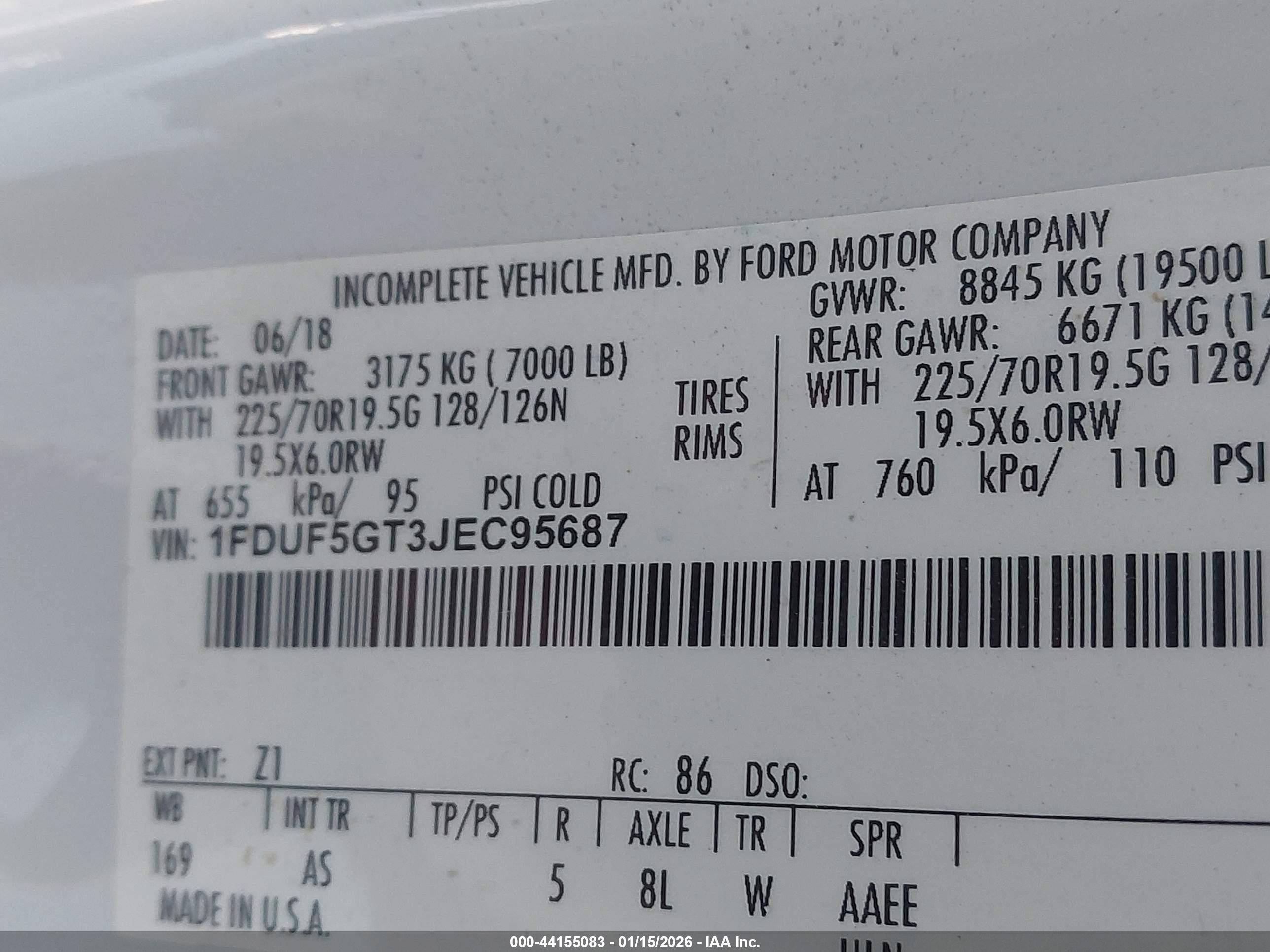 FORD F-550 image 9