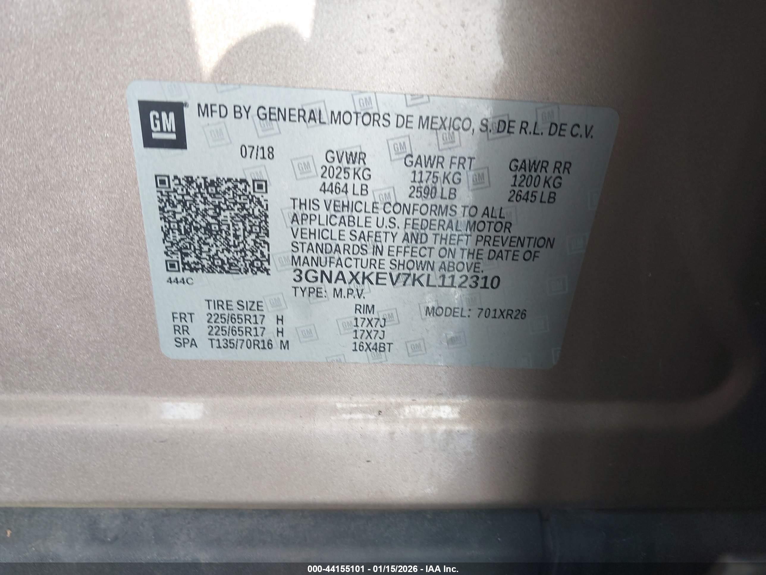 CHEVROLET EQUINOX image 9