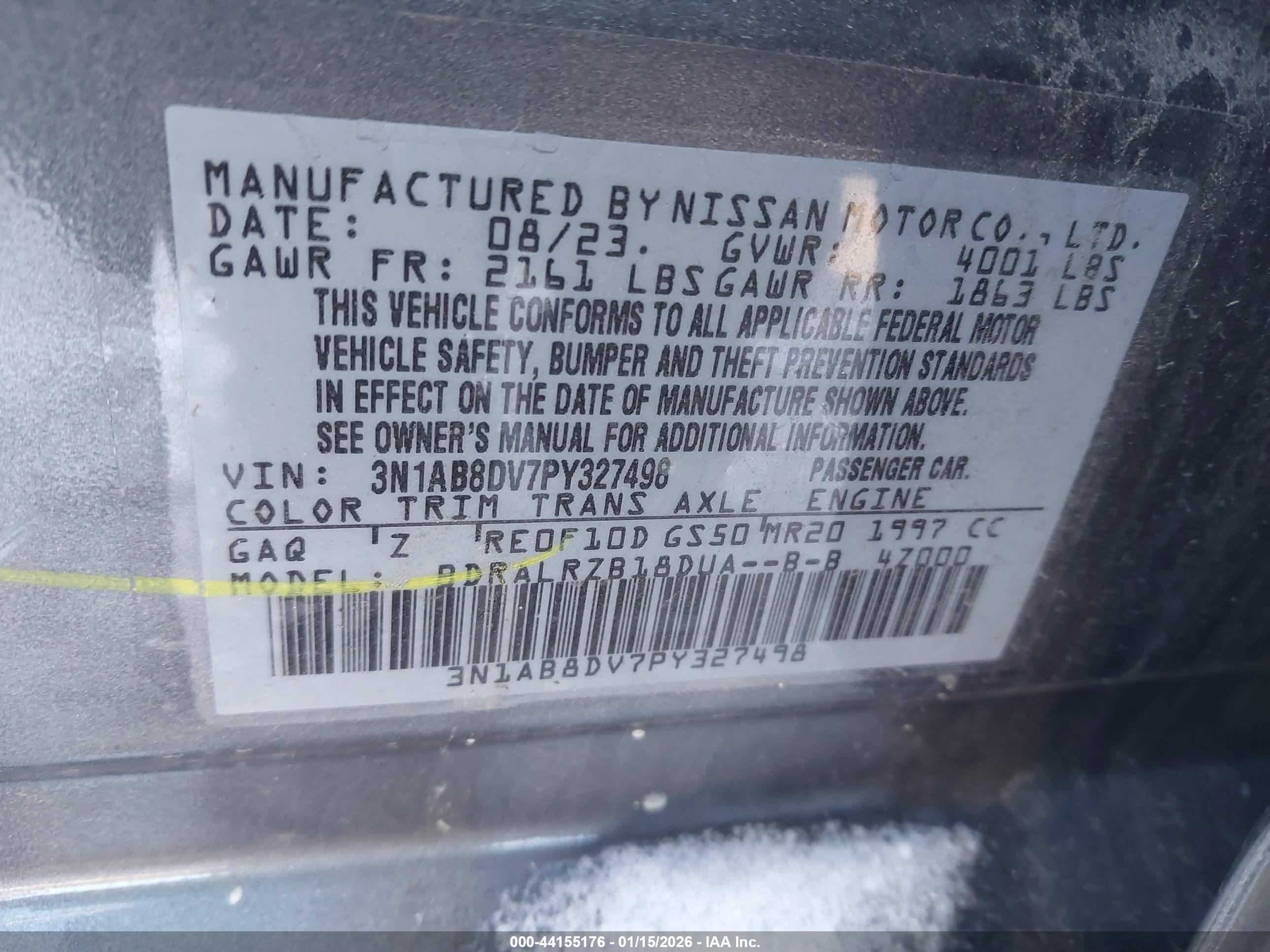NISSAN SENTRA image 9