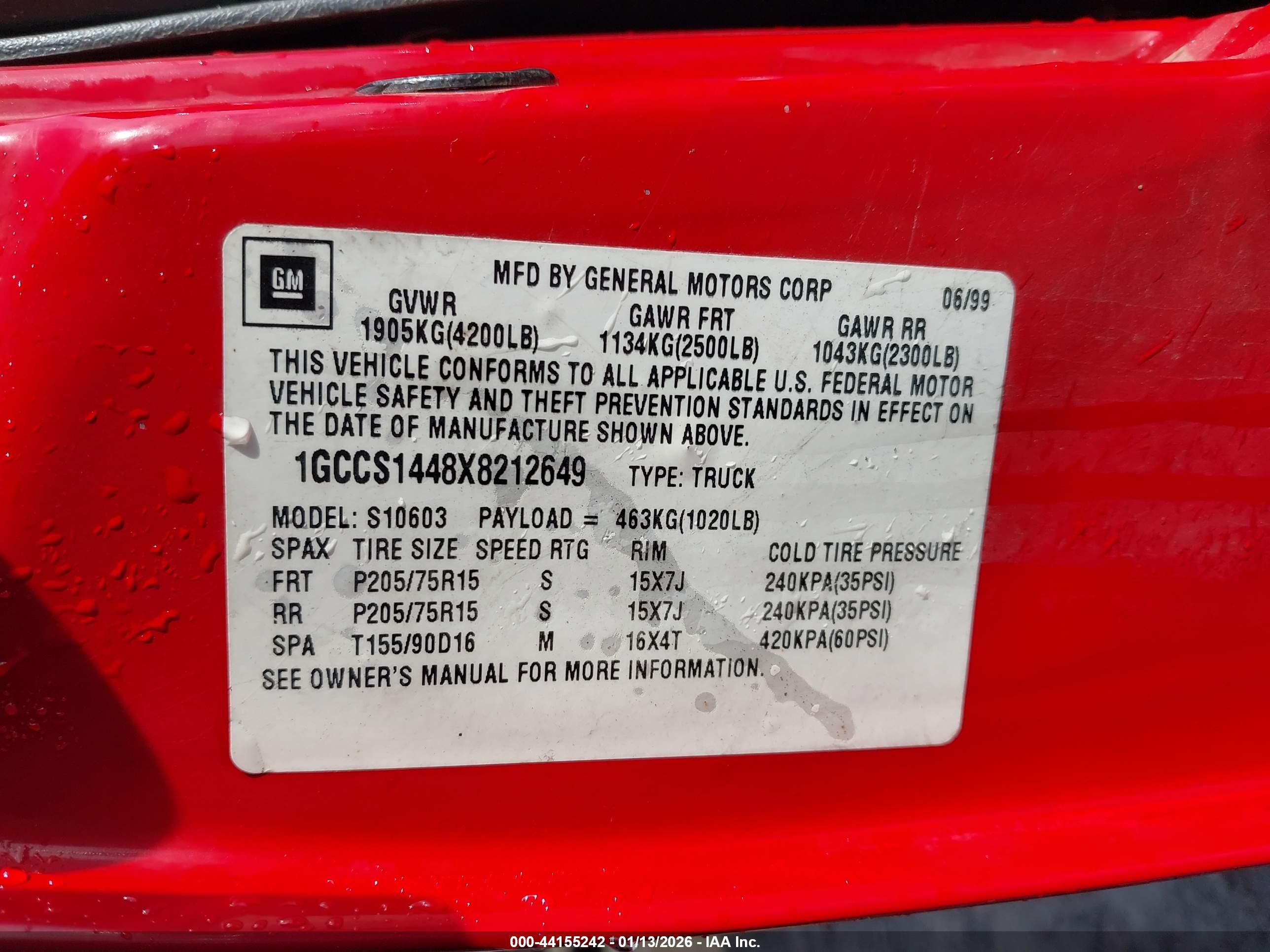CHEVROLET S-10 image 9