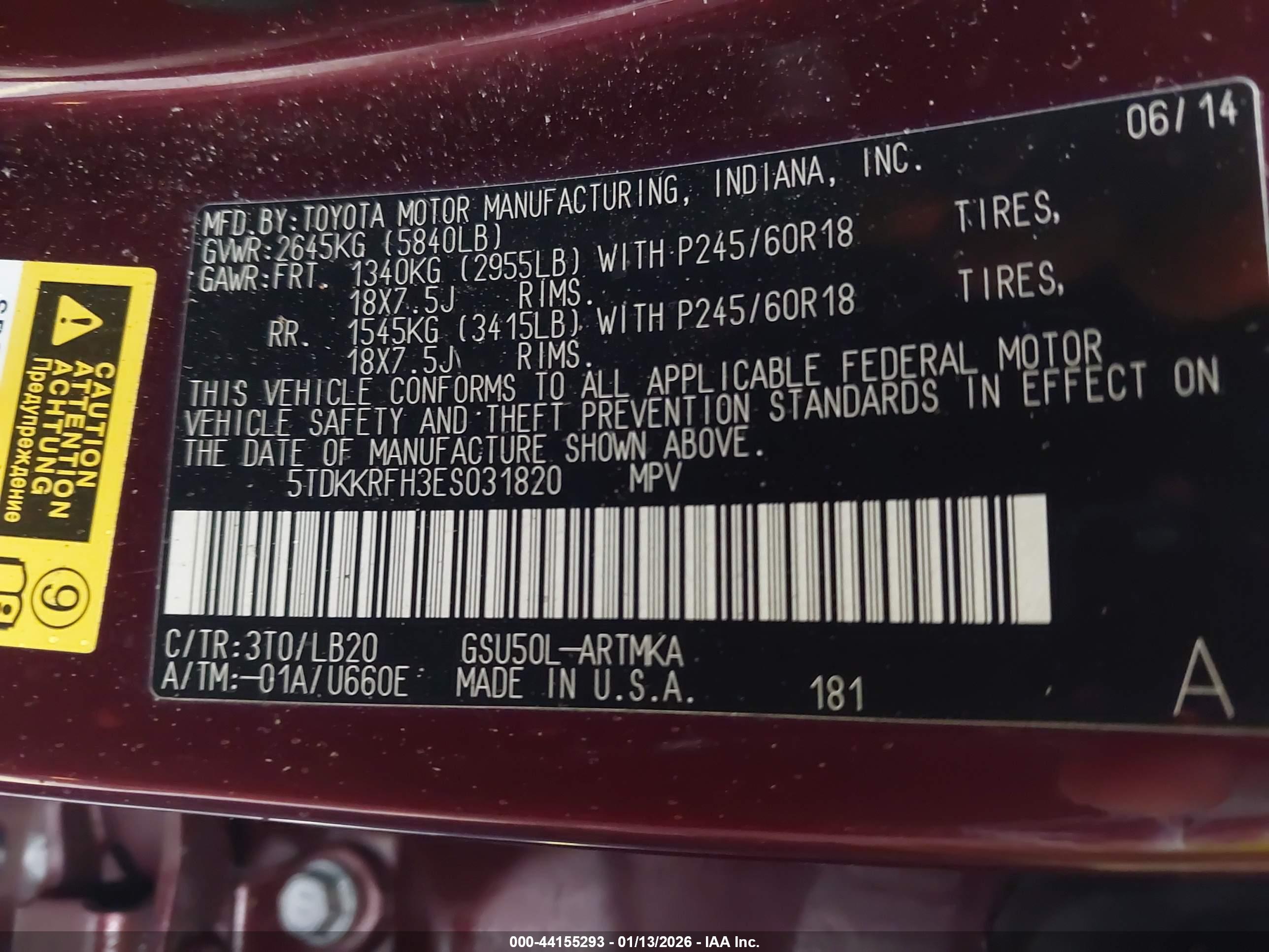 TOYOTA HIGHLANDER image 9