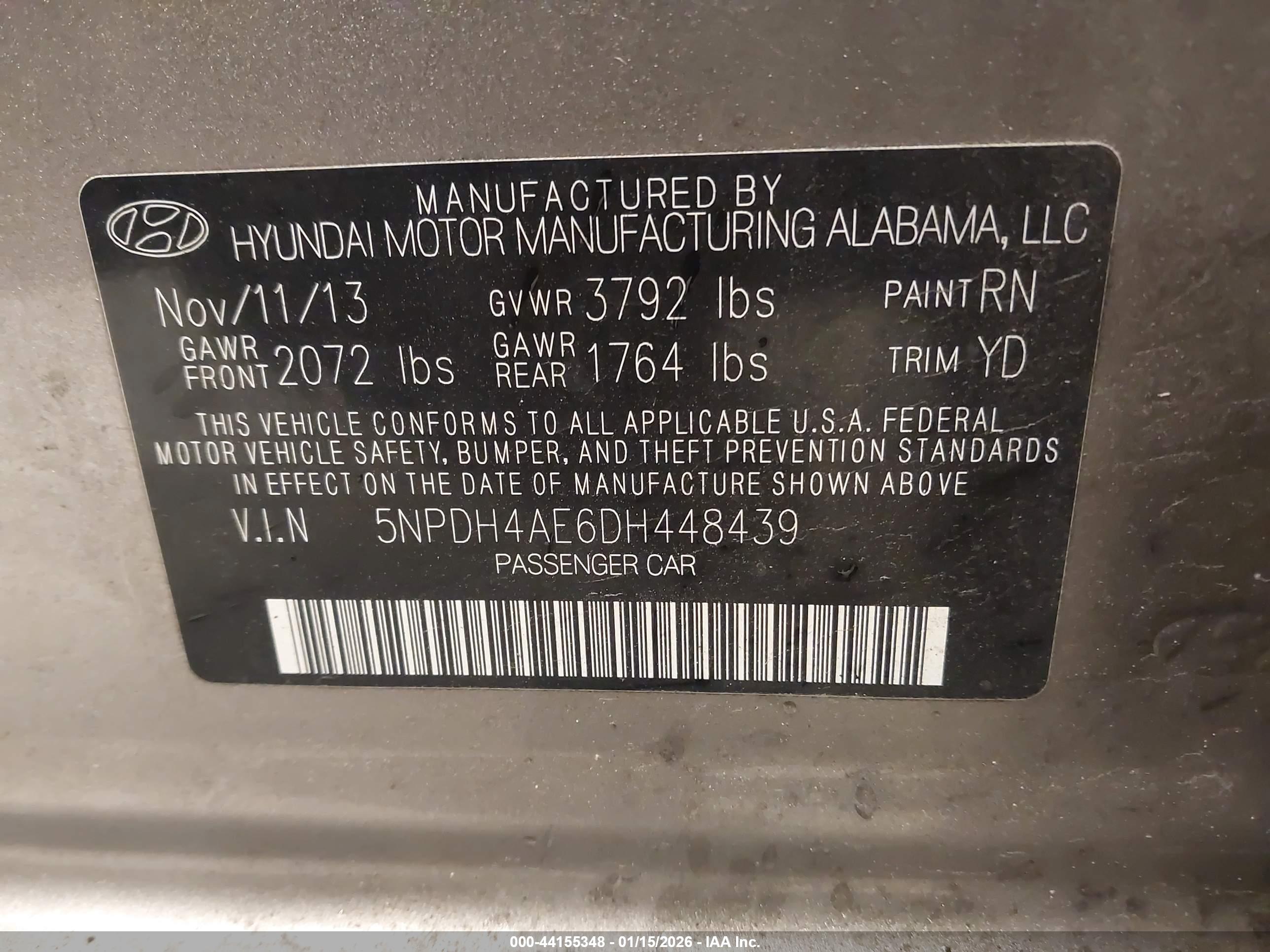 HYUNDAI ELANTRA image 9