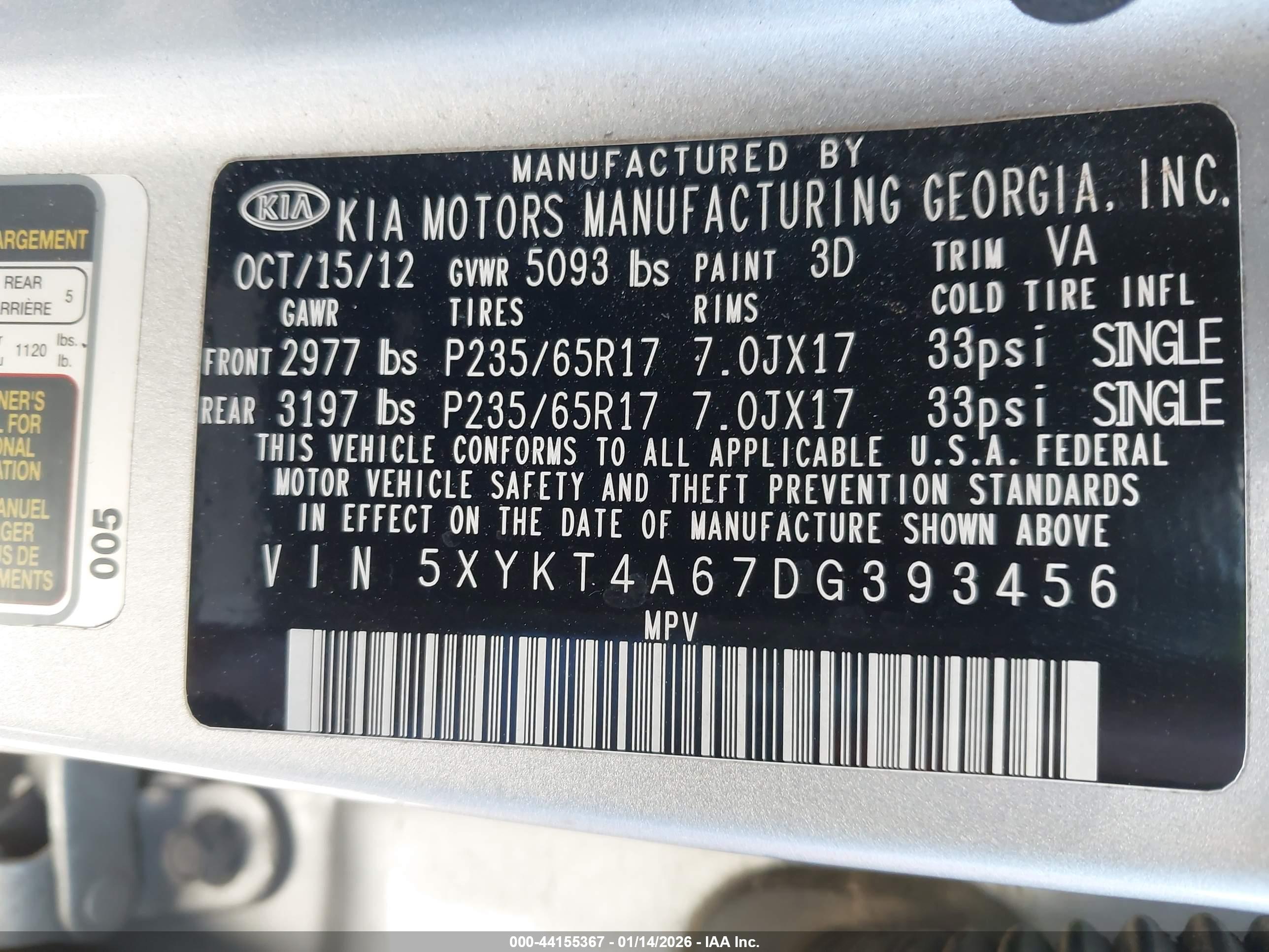 KIA SORENTO image 9