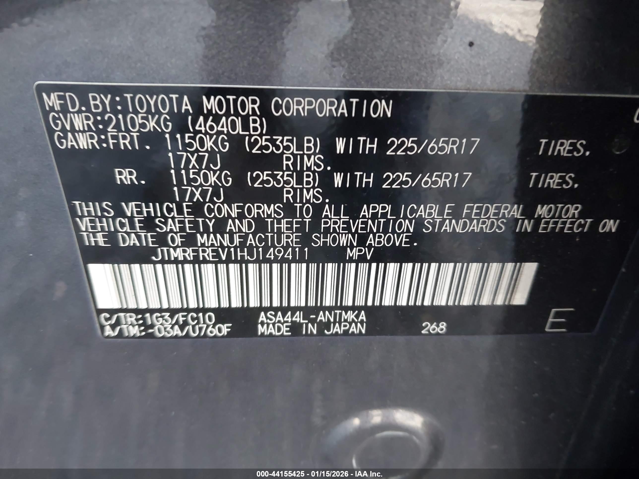 TOYOTA RAV4 image 9
