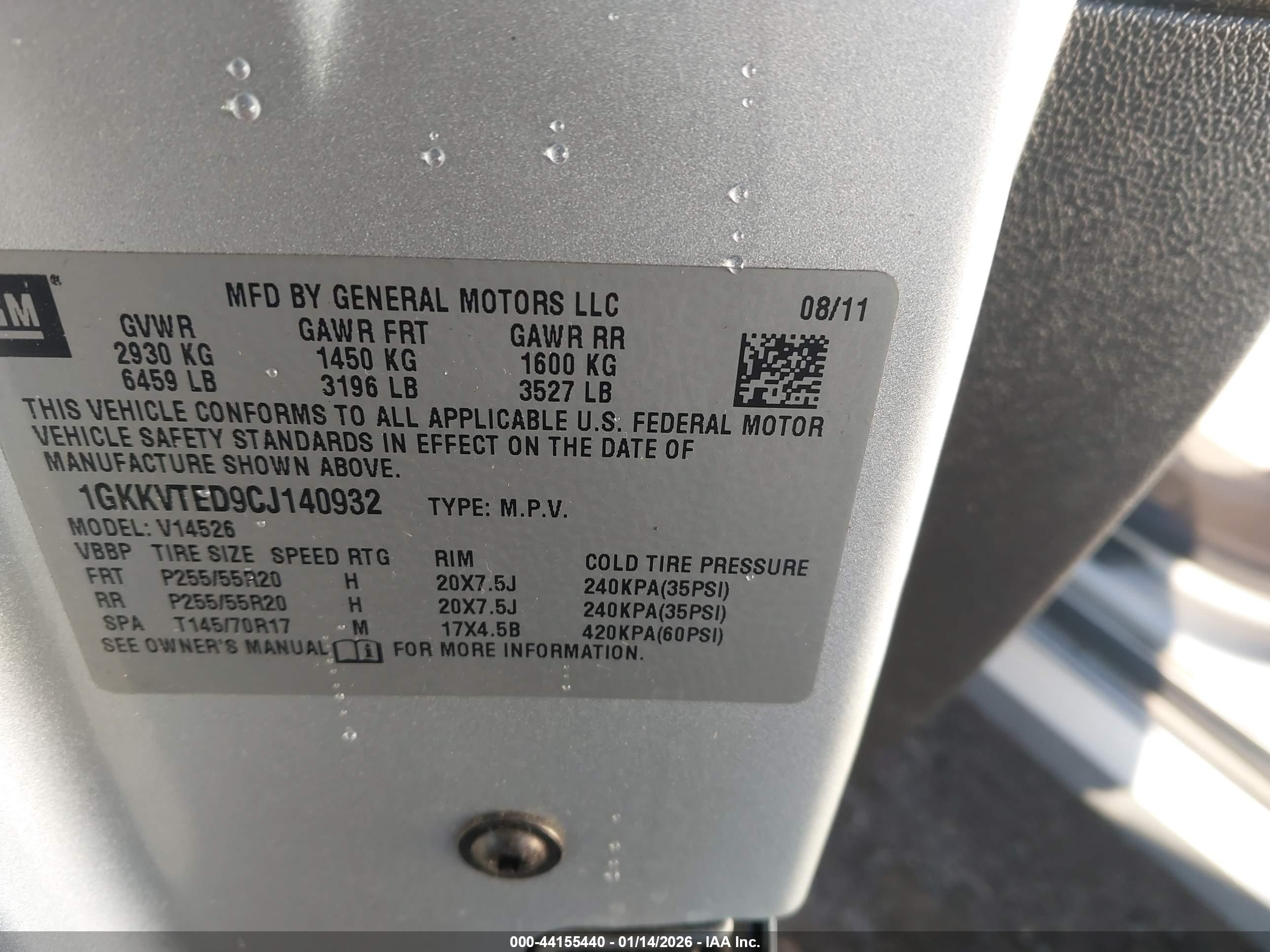 GMC ACADIA image 9