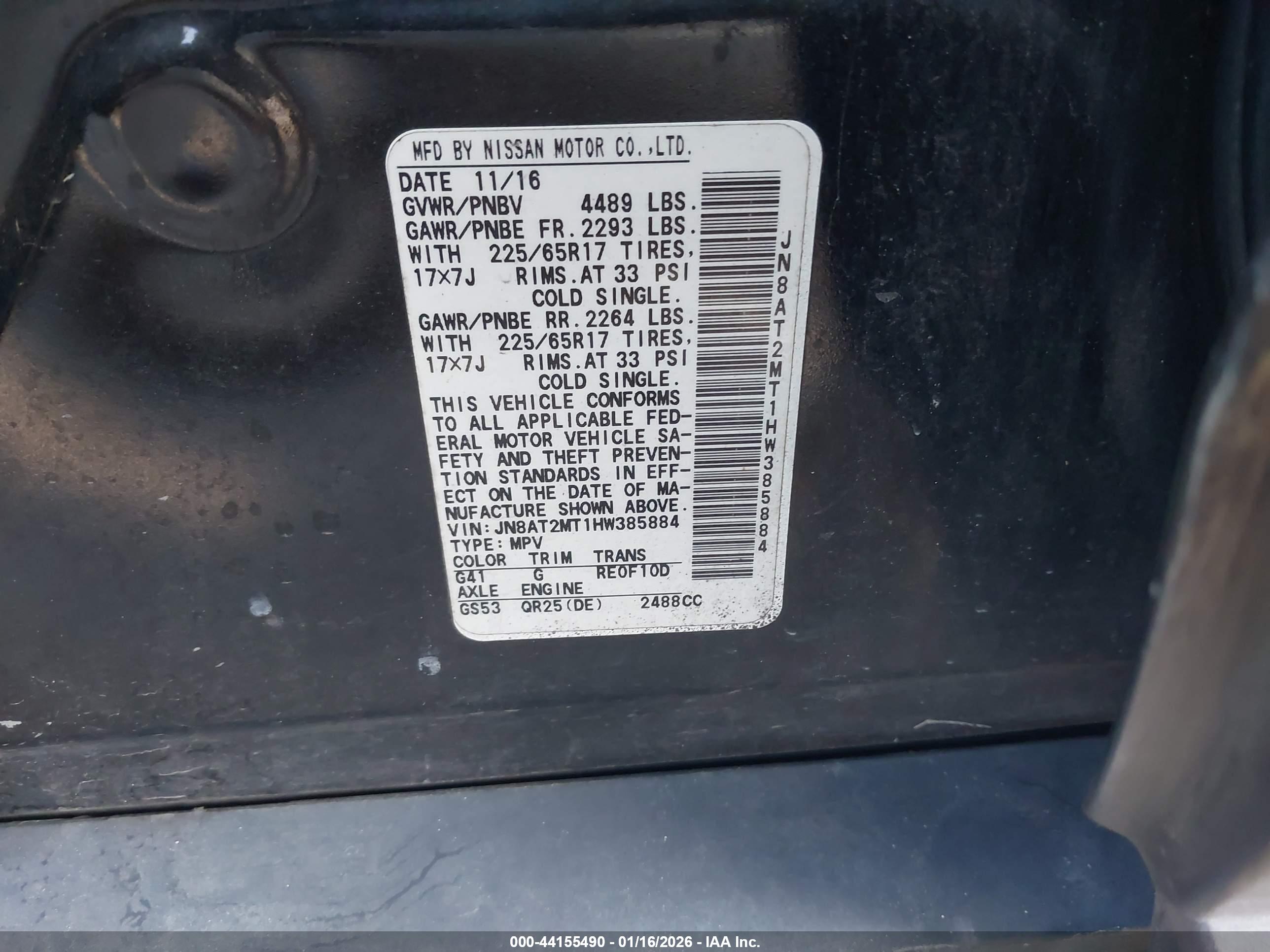 NISSAN ROGUE image 9
