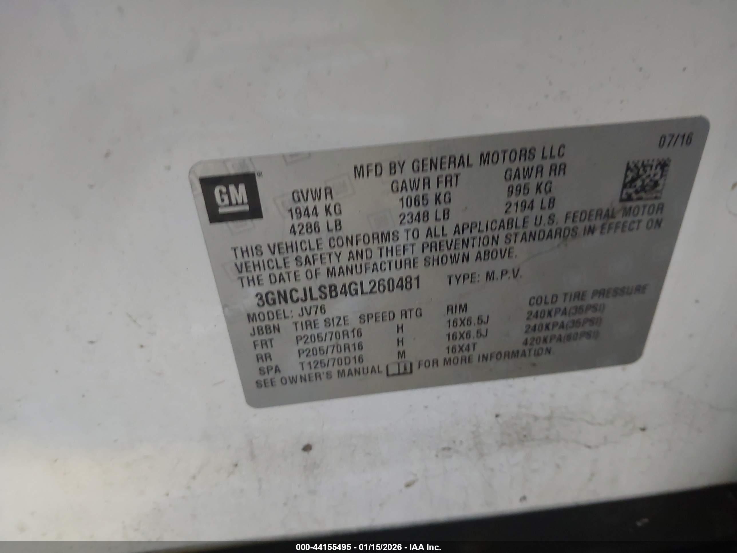 CHEVROLET TRAX image 9