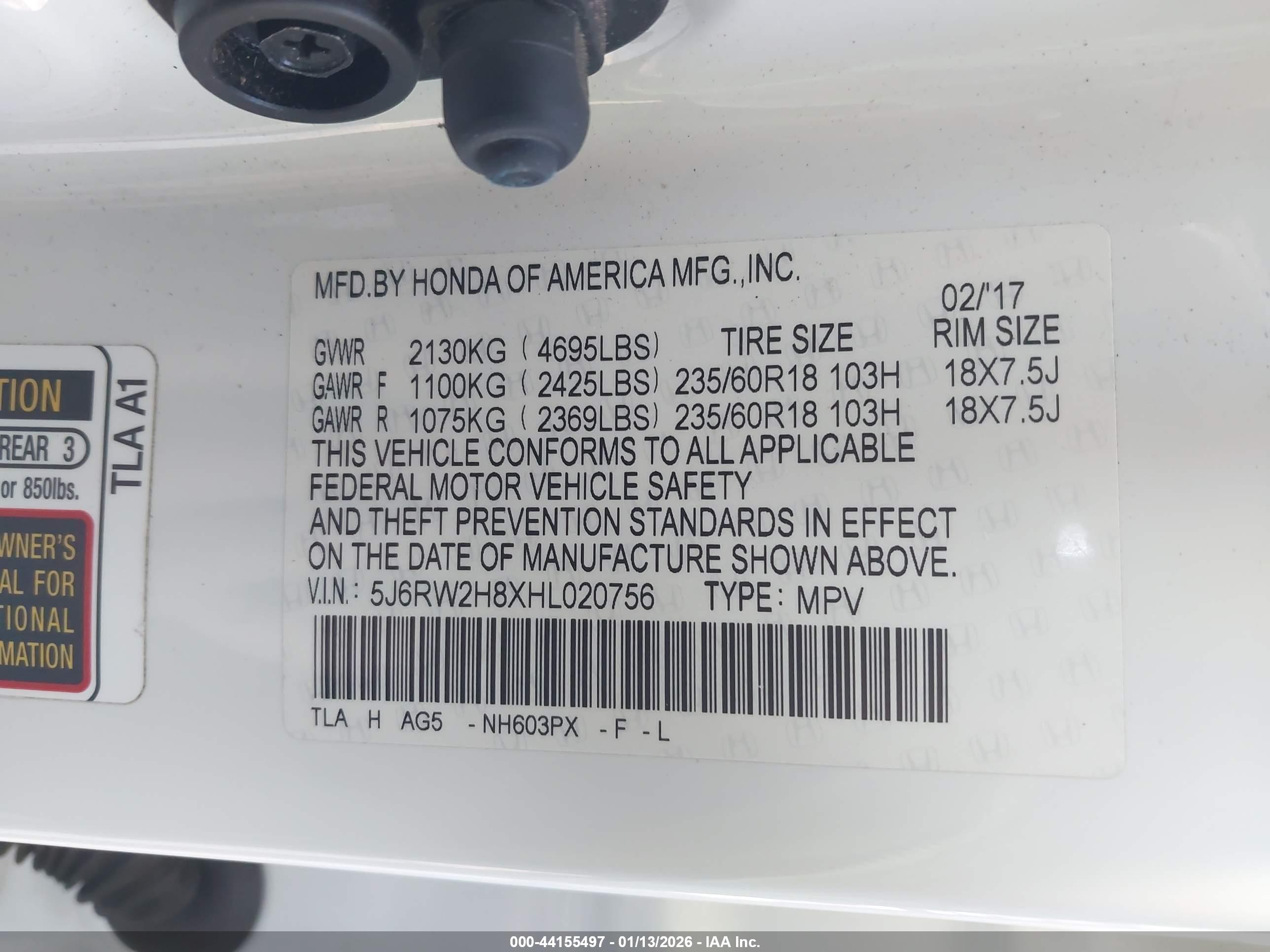 HONDA CR-V image 9