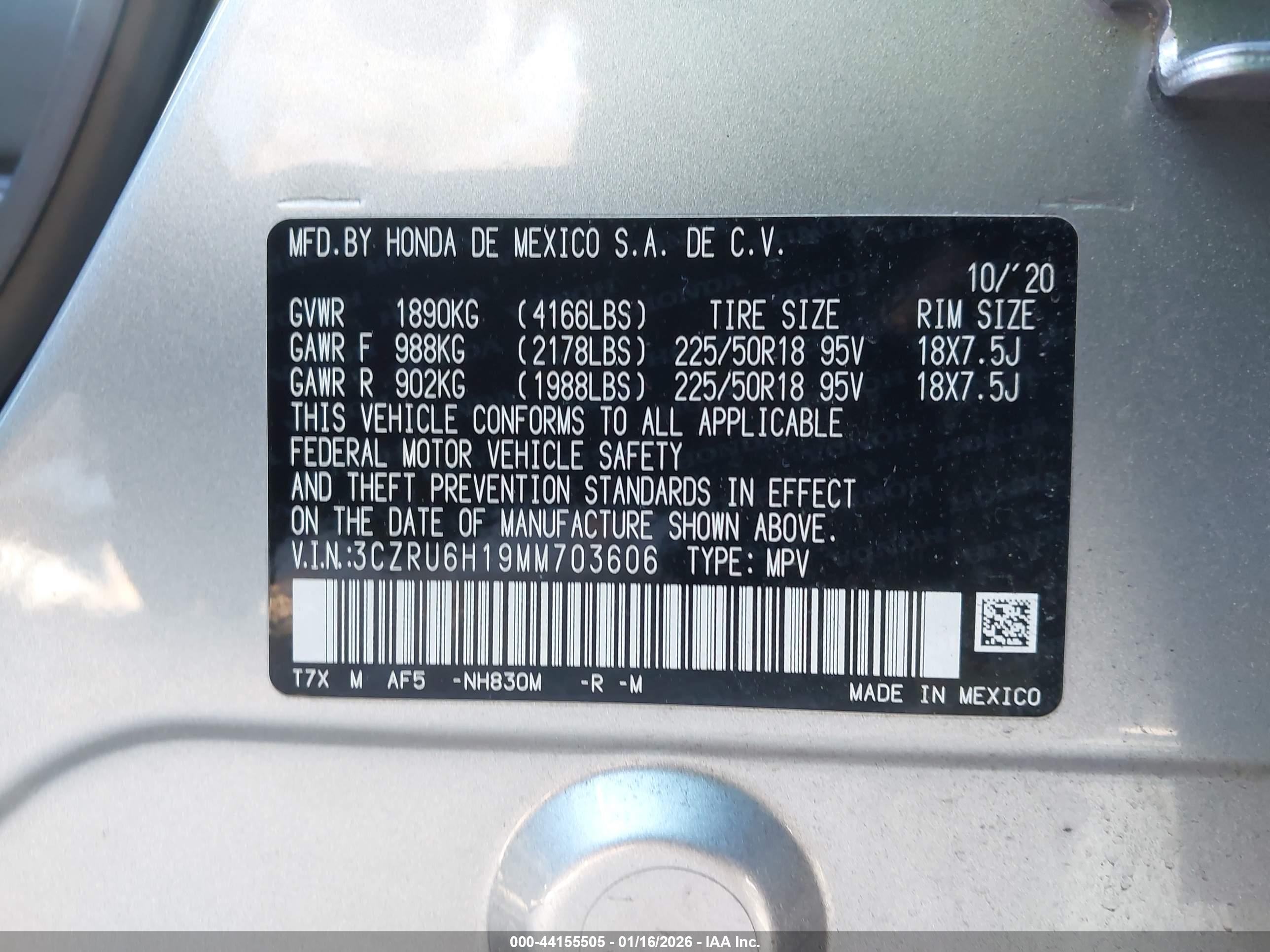 HONDA HR-V image 9