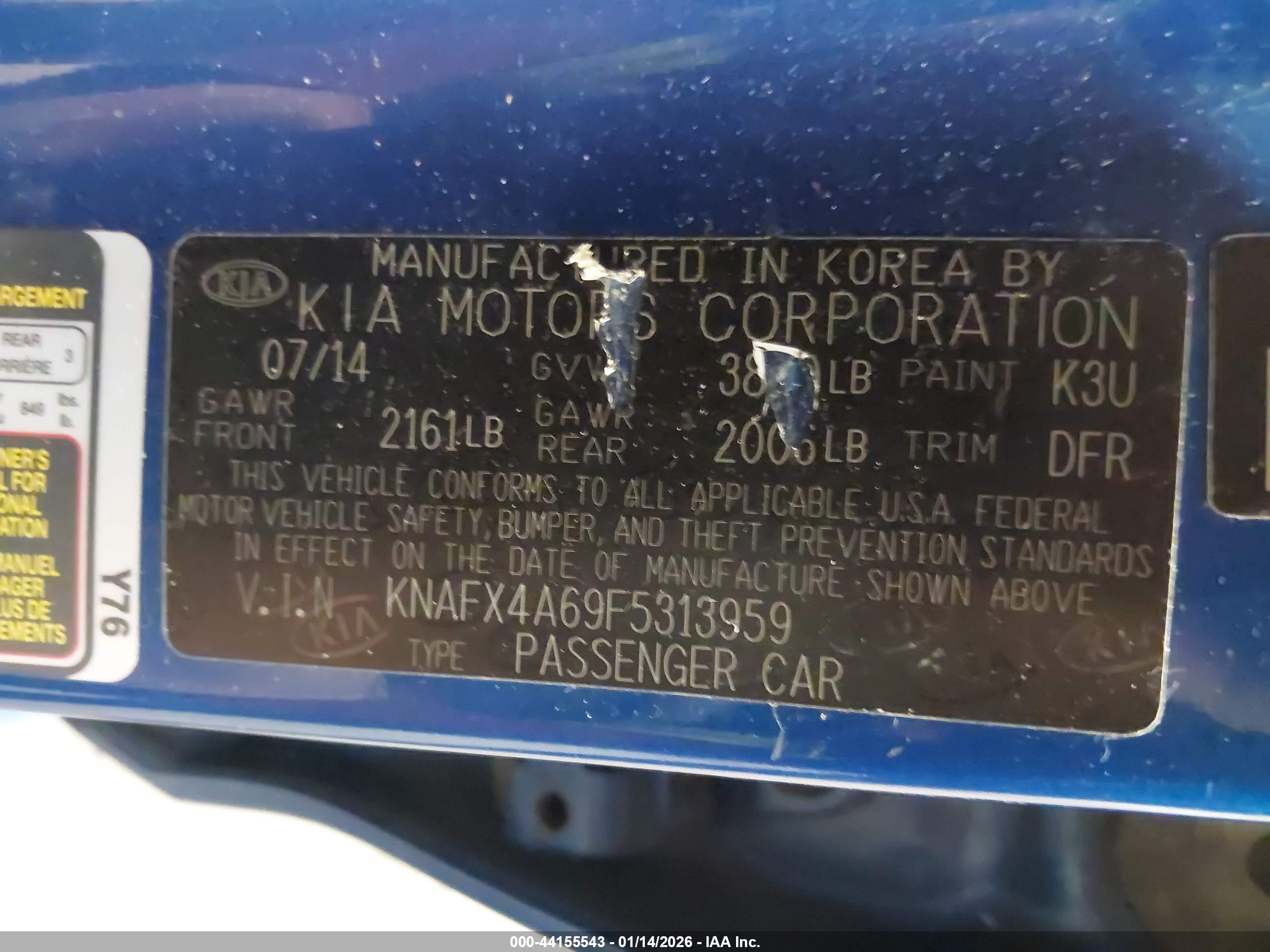 KIA FORTE image 9