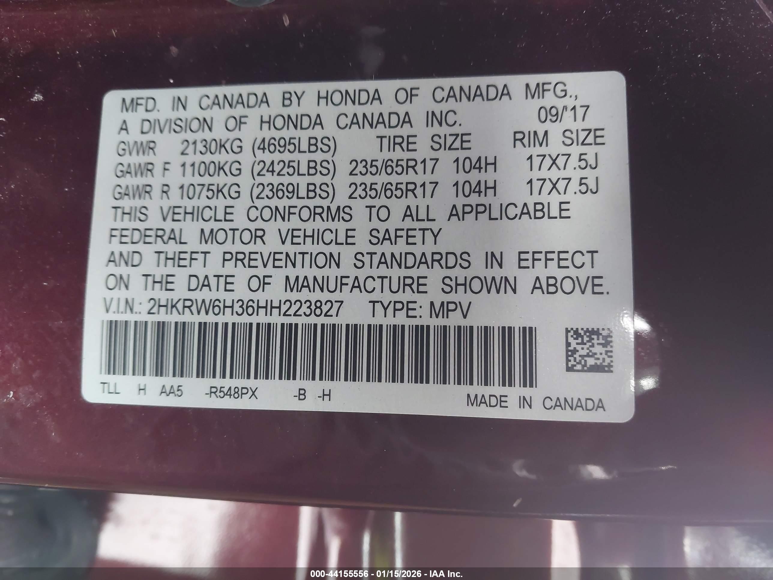 HONDA CR-V image 9
