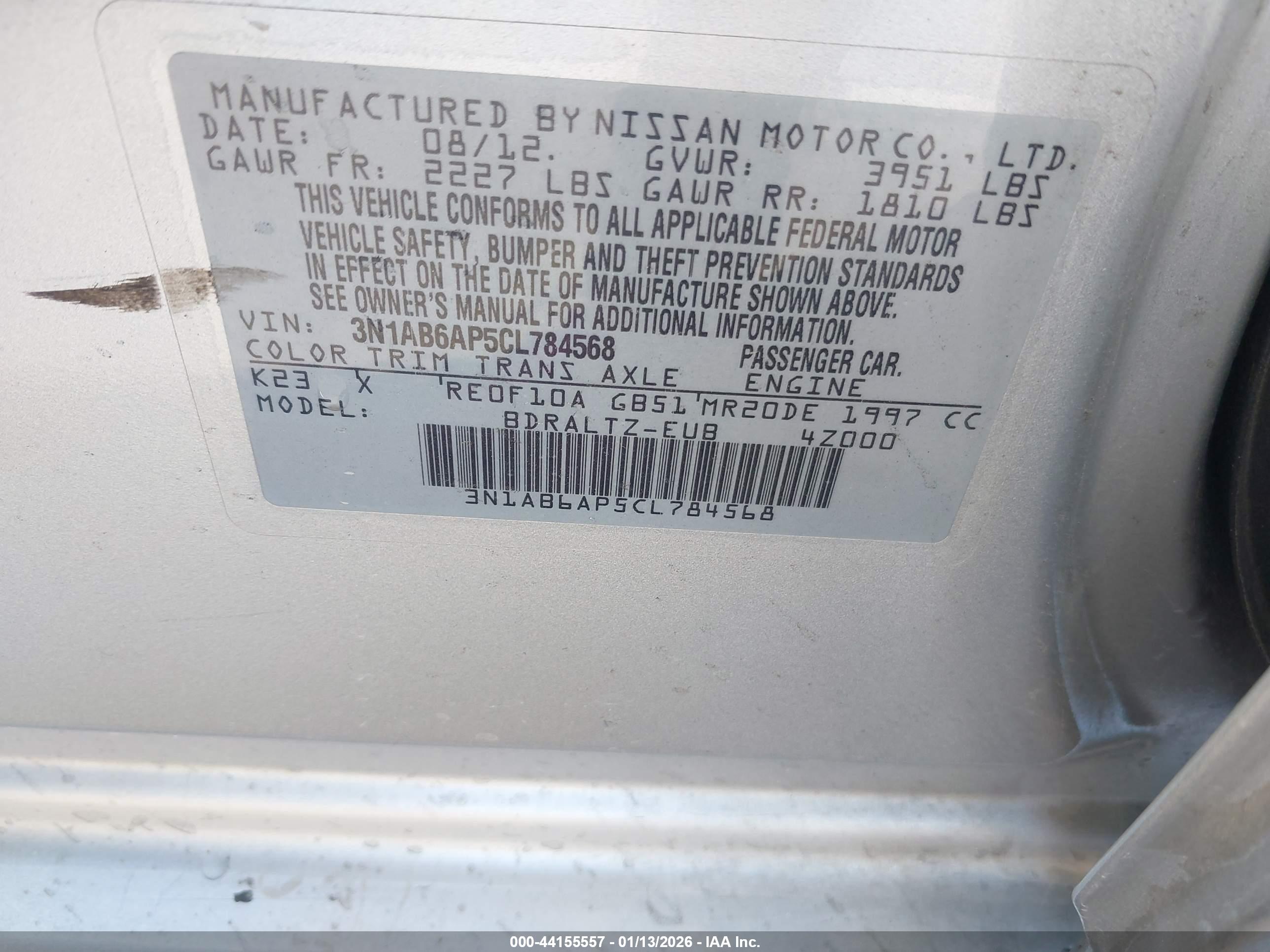 NISSAN SENTRA image 9