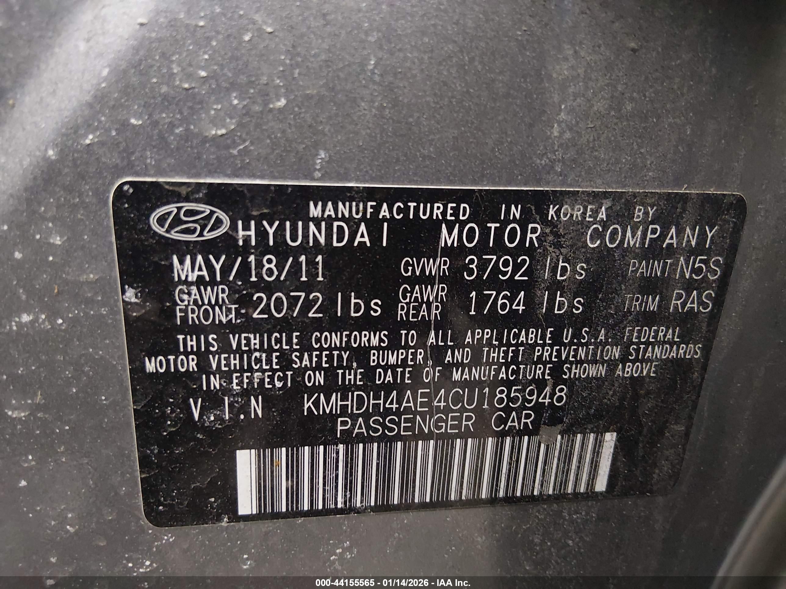 HYUNDAI ELANTRA image 9