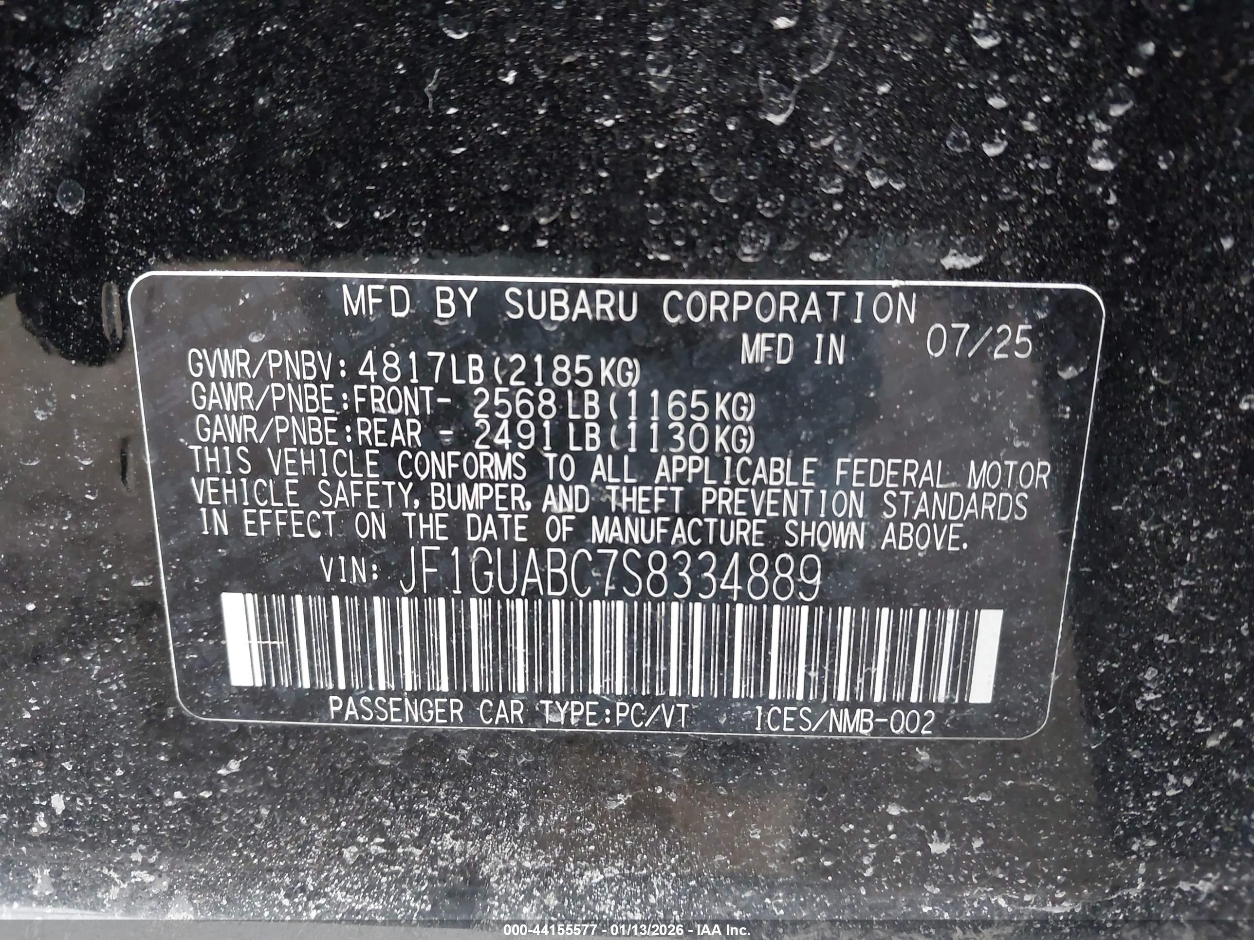 SUBARU IMPREZA image 9