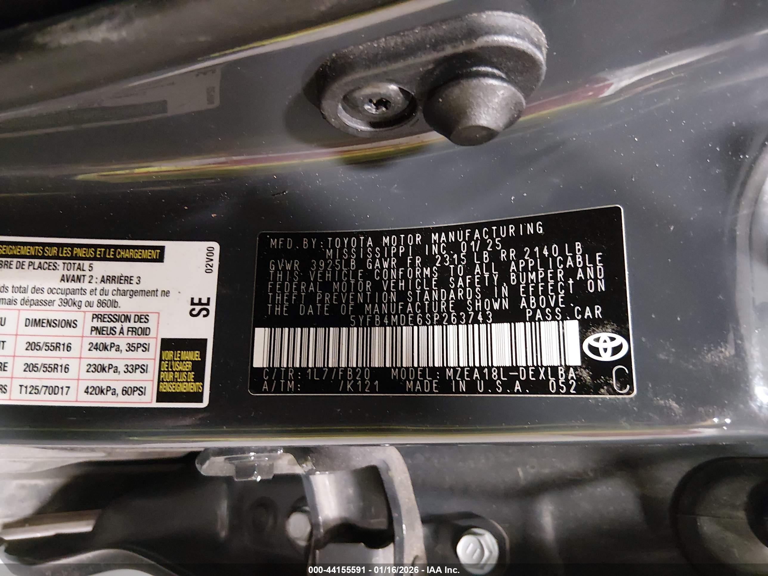 TOYOTA COROLLA image 9