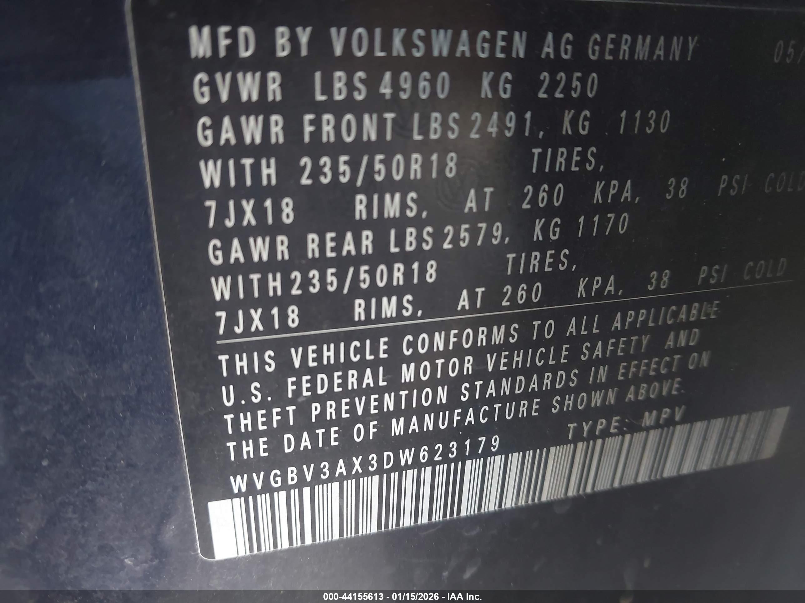 VOLKSWAGEN TIGUAN image 9