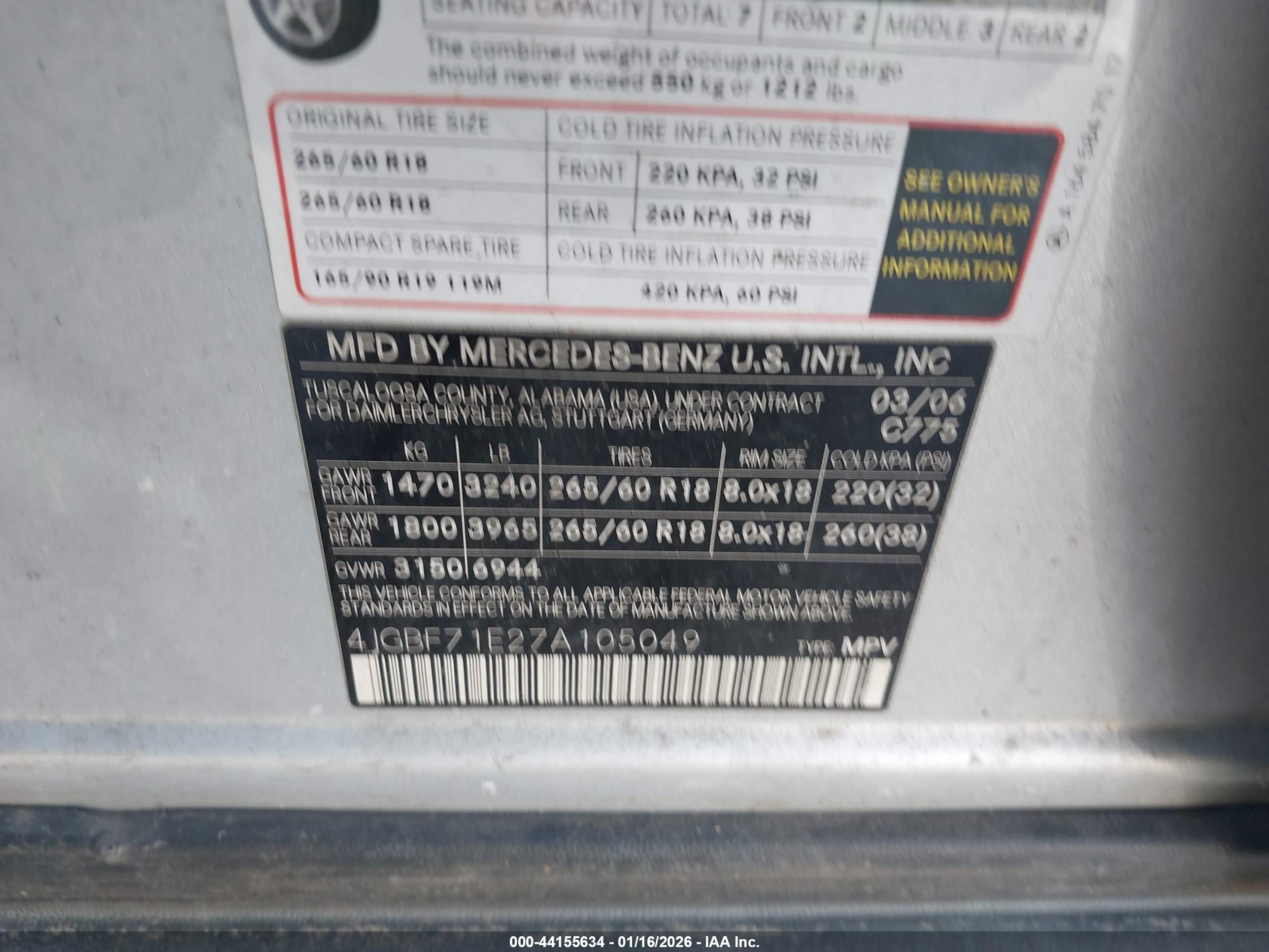 MERCEDES-BENZ GL image 9