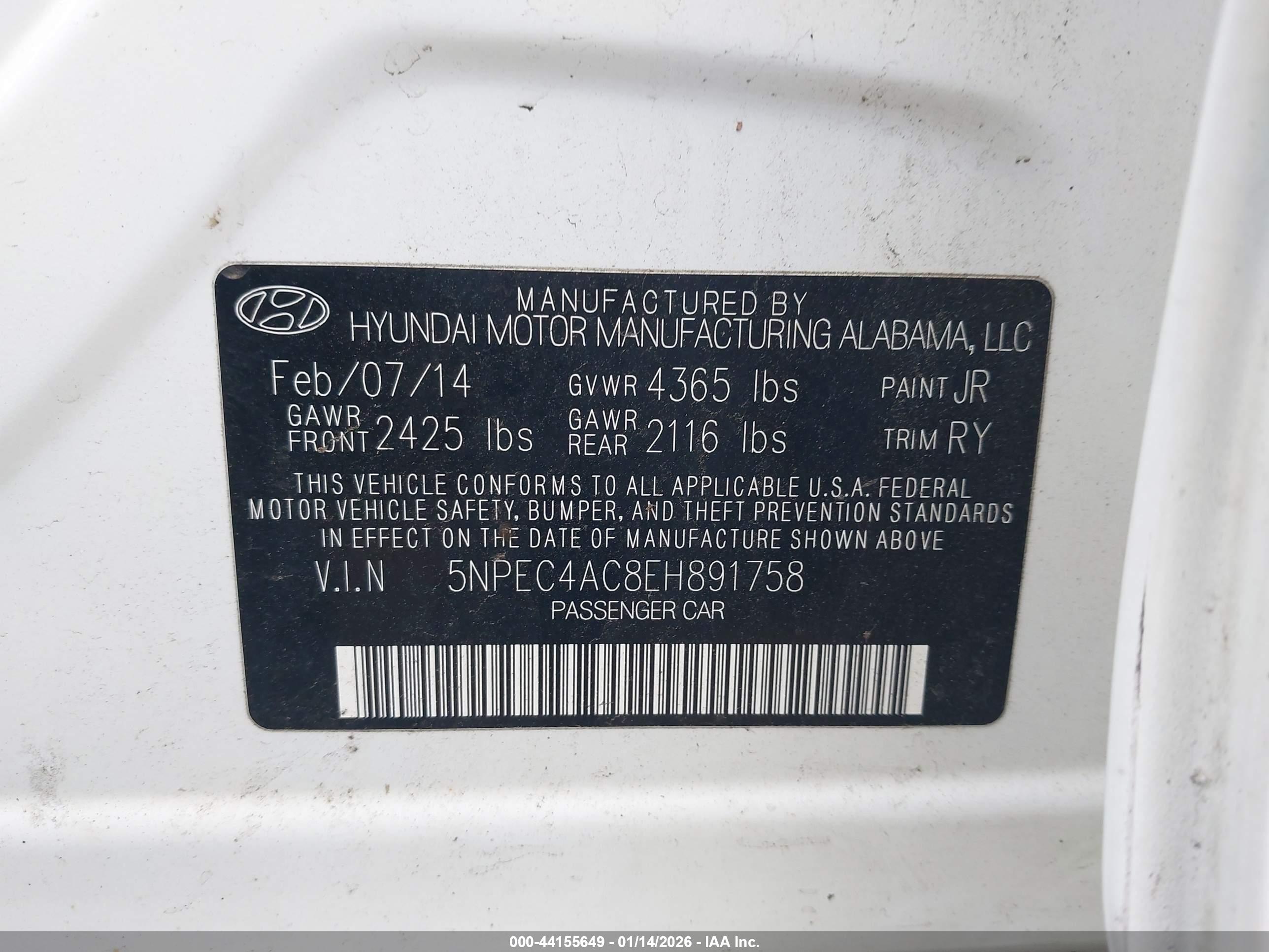 HYUNDAI SONATA image 9