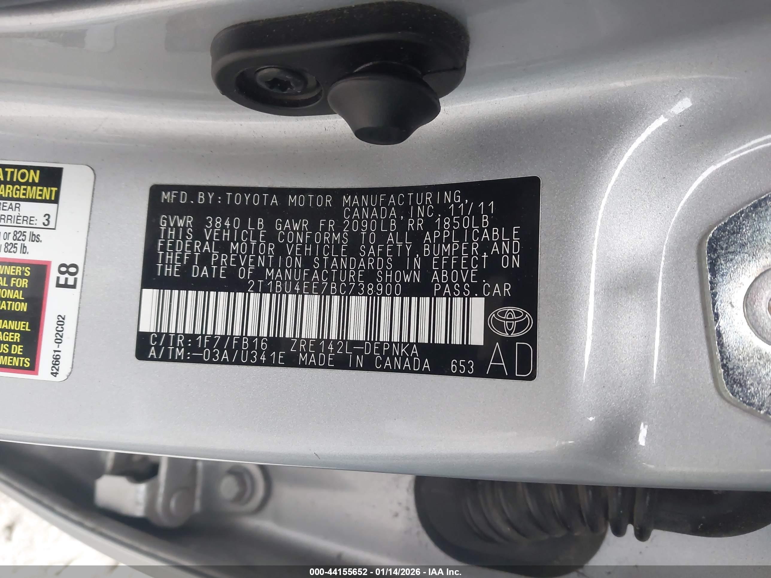 TOYOTA COROLLA image 9