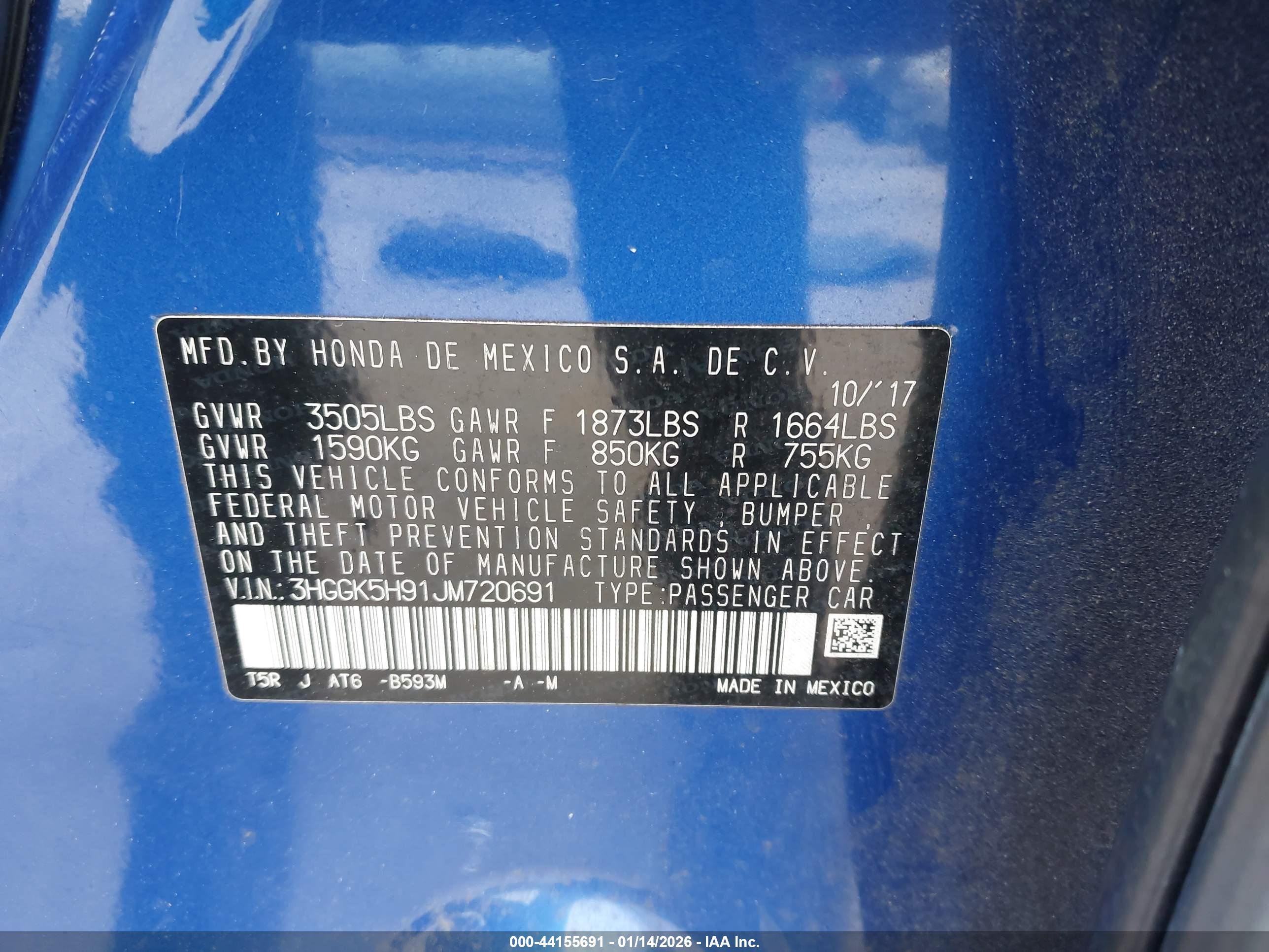 HONDA FIT image 9