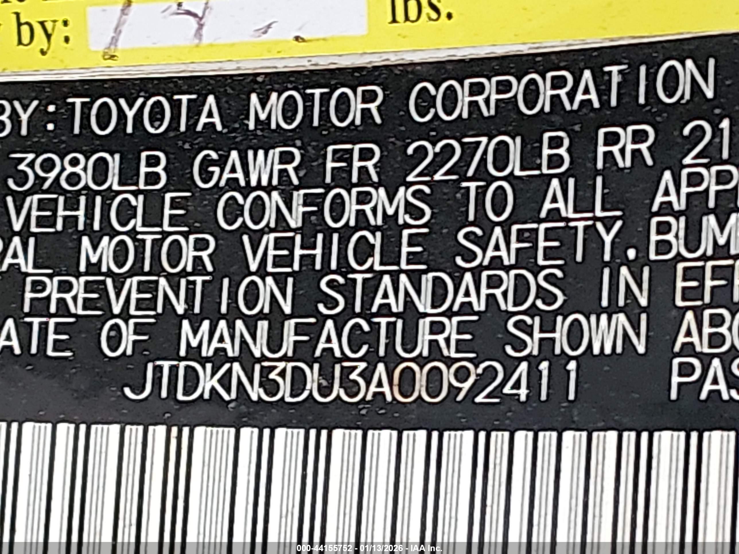 TOYOTA PRIUS image 9