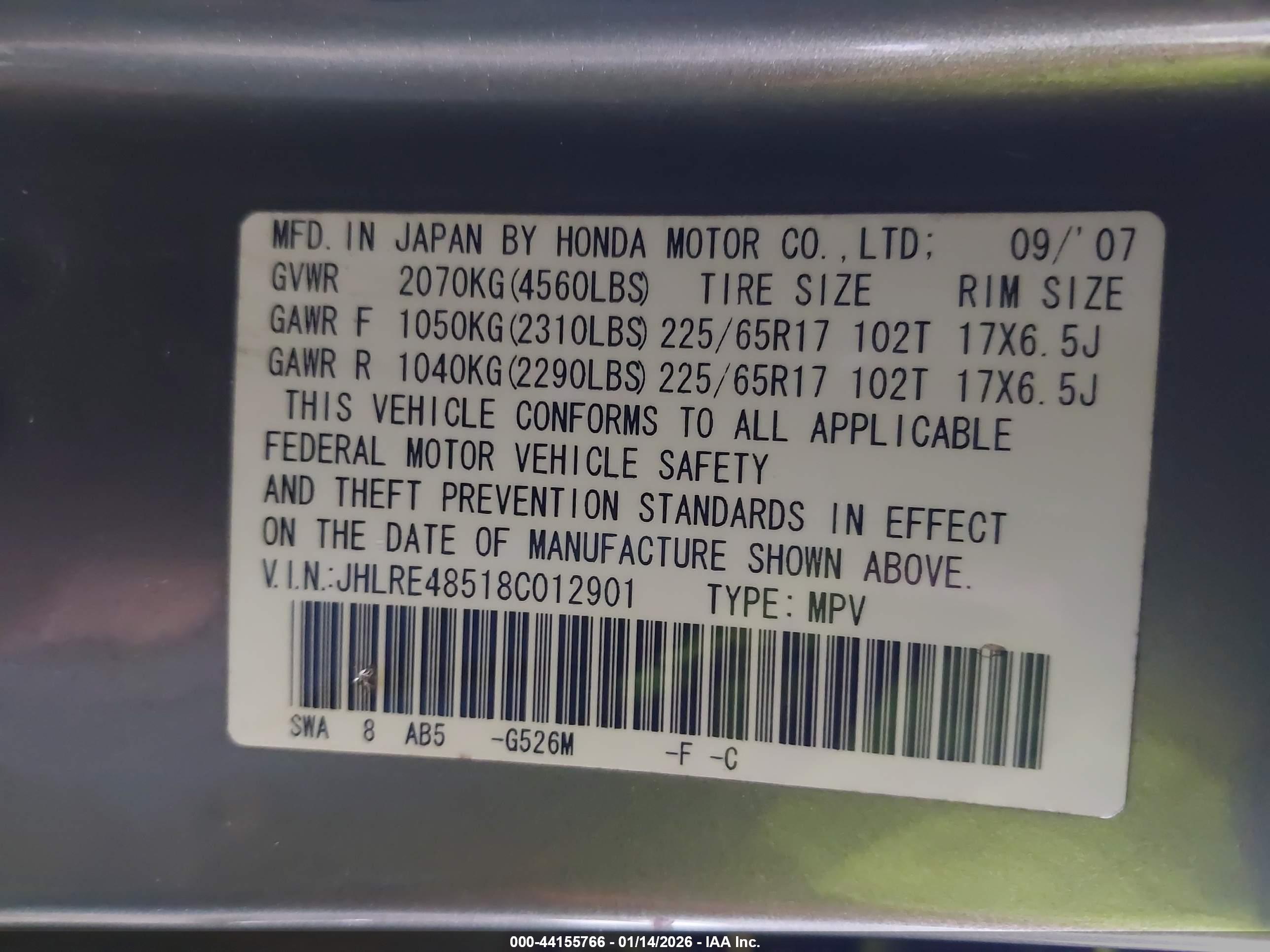 HONDA CR-V image 9
