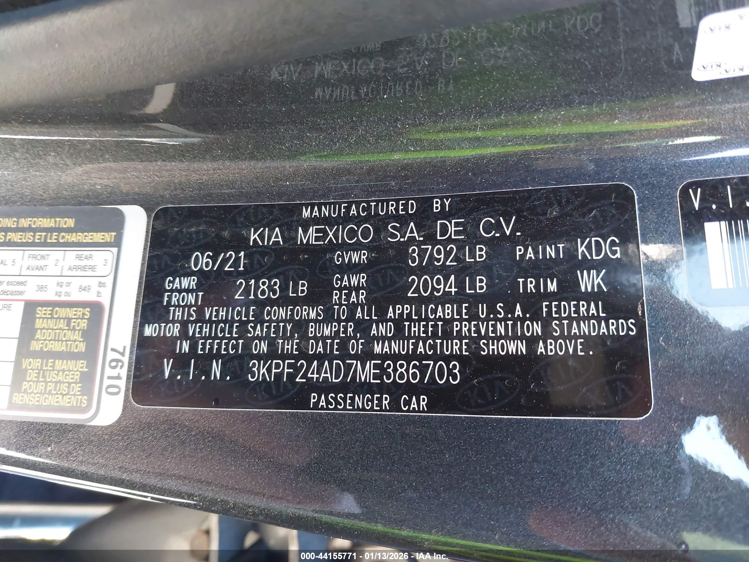 KIA FORTE image 9
