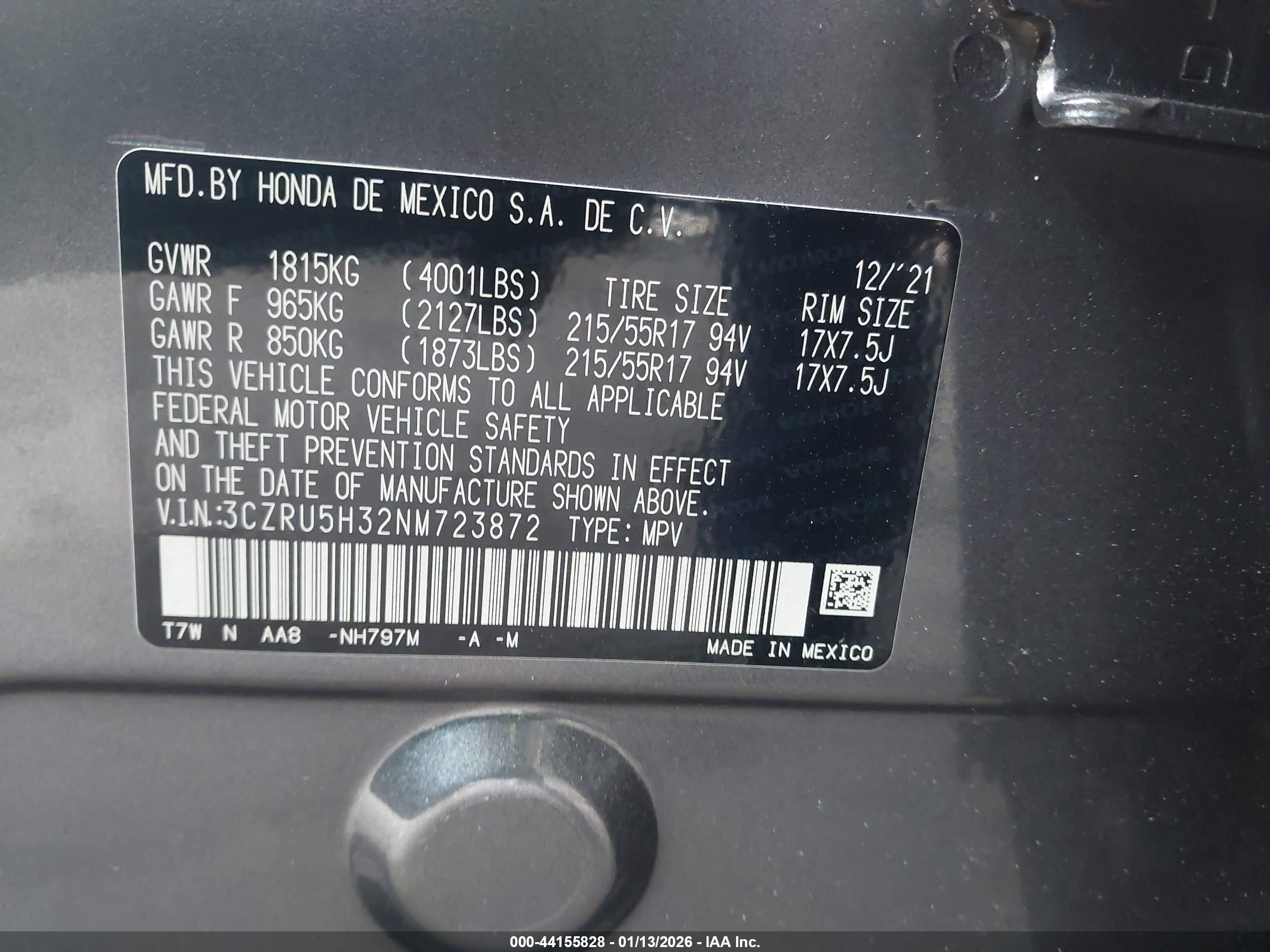 HONDA HR-V image 9