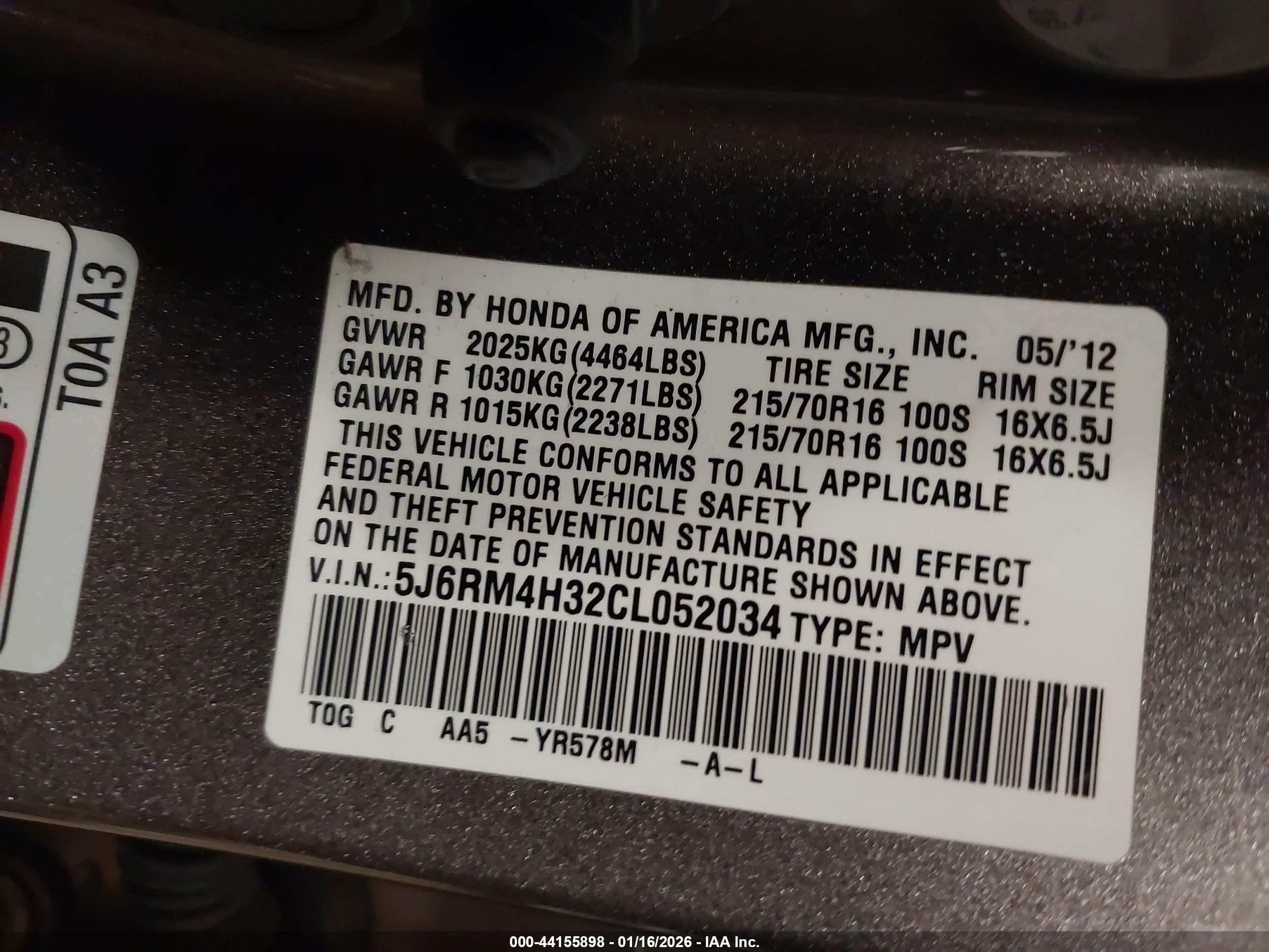 HONDA CR-V image 9