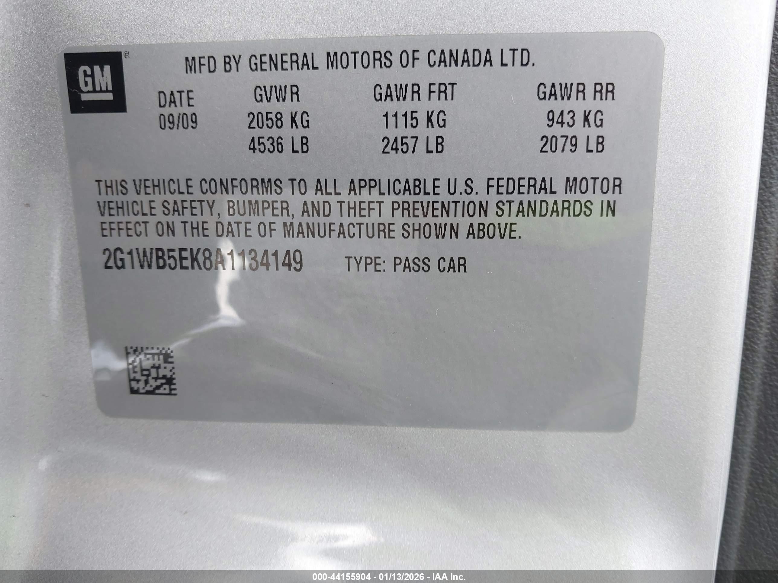 CHEVROLET IMPALA image 9