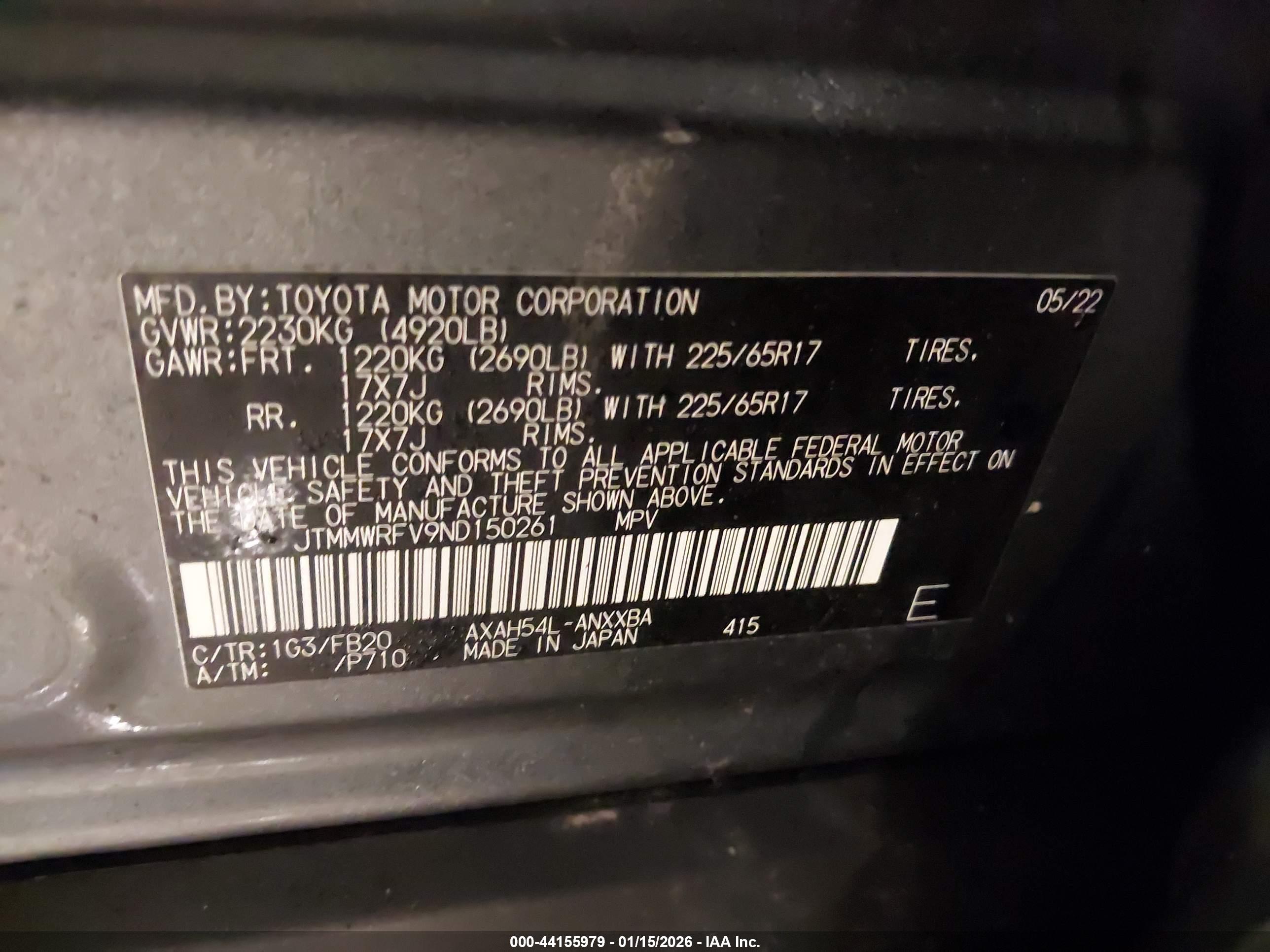 TOYOTA RAV4 image 9