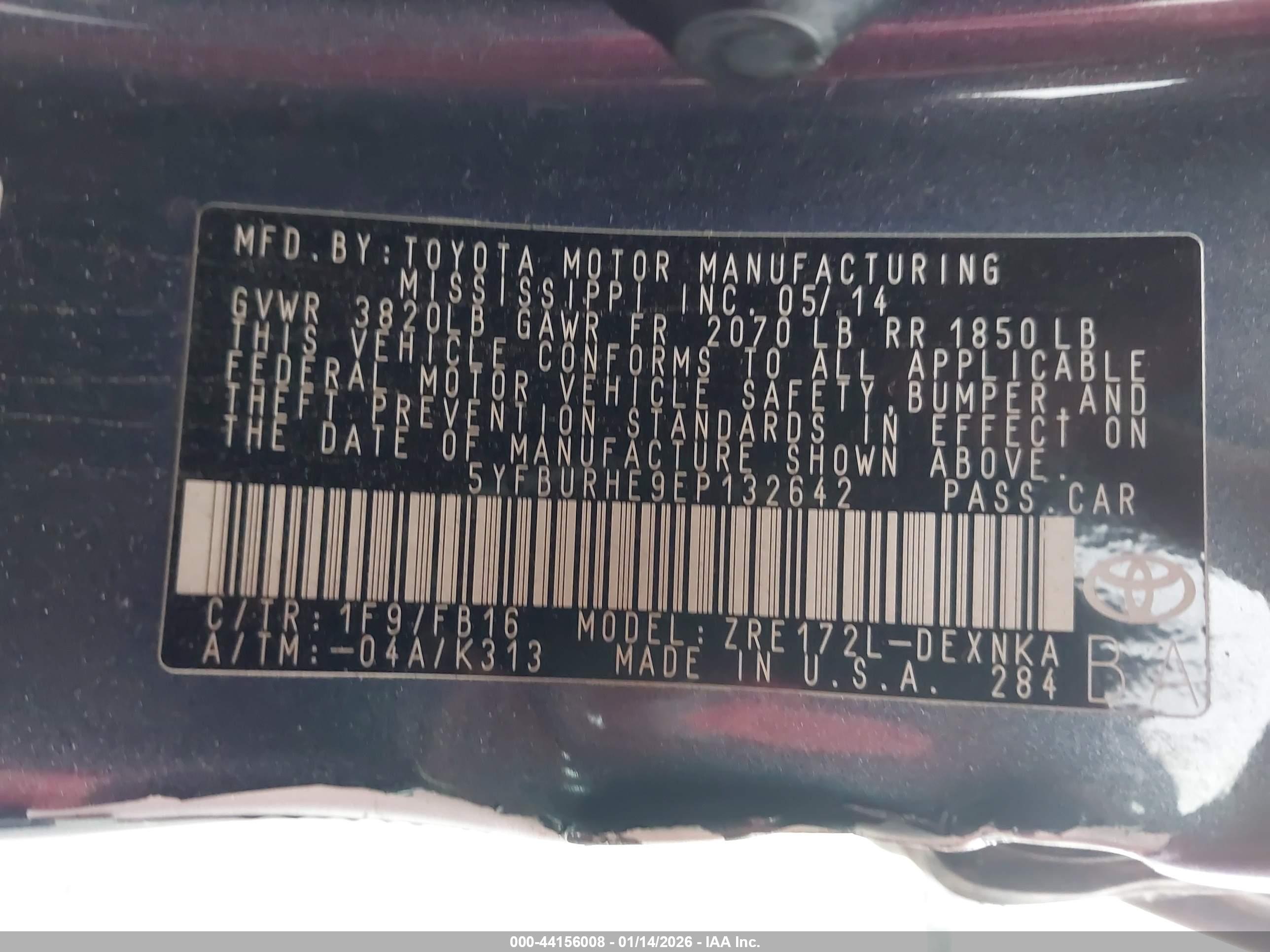 TOYOTA COROLLA image 9